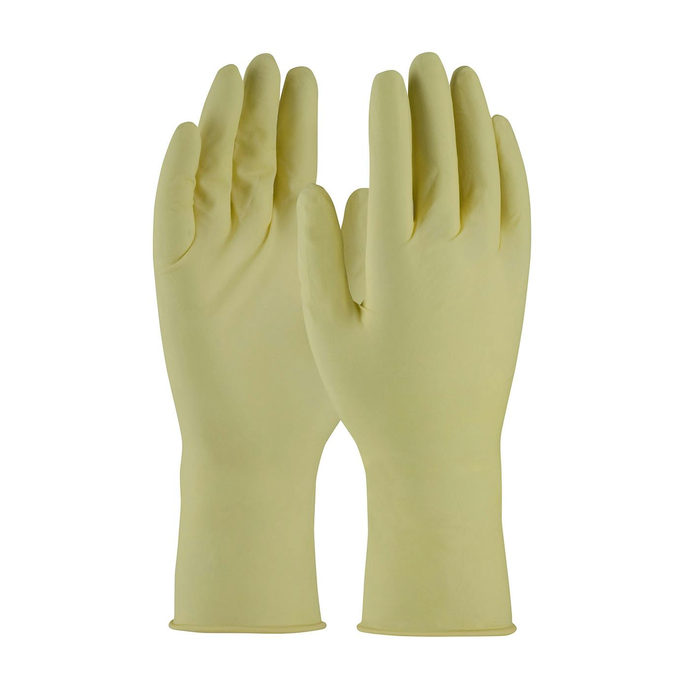 QRP® Qualatex® Single Use Class 100 Cleanroom Latex Glove with Fully Textured Grip - 12" (612HC)