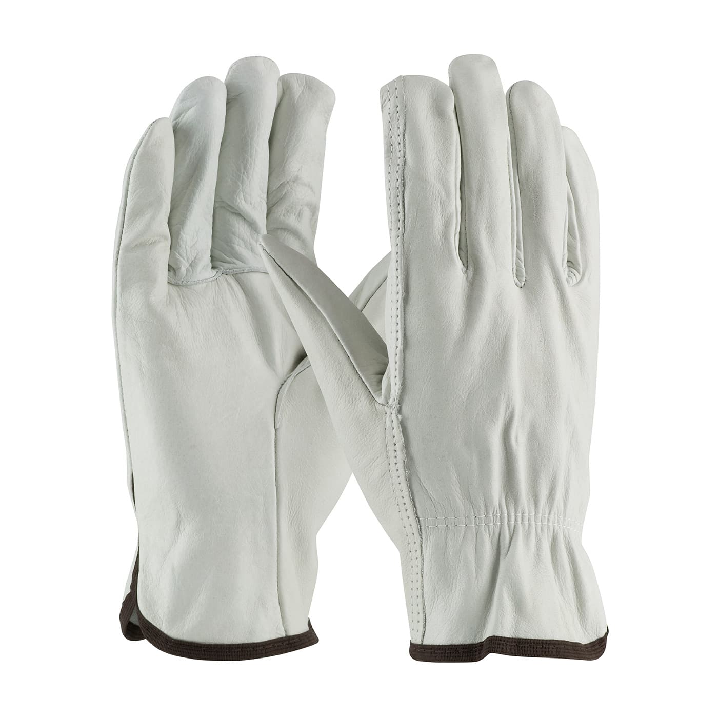 PIP Regular Grade Top Grain Cowhide Leather Drivers Glove - Straight Thumb (68-103)