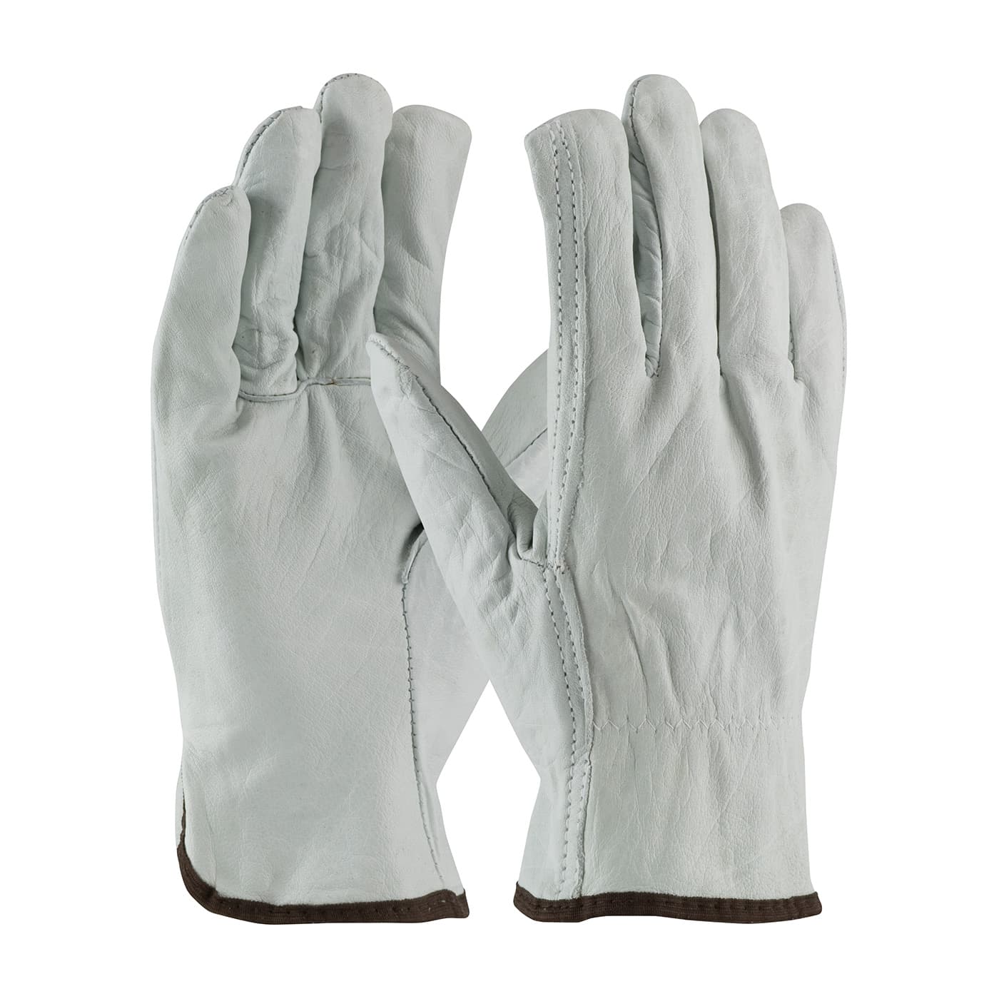 PIP Industry Grade Top Grain Cowhide Leather Drivers Glove - Straight Thumb (68-106)