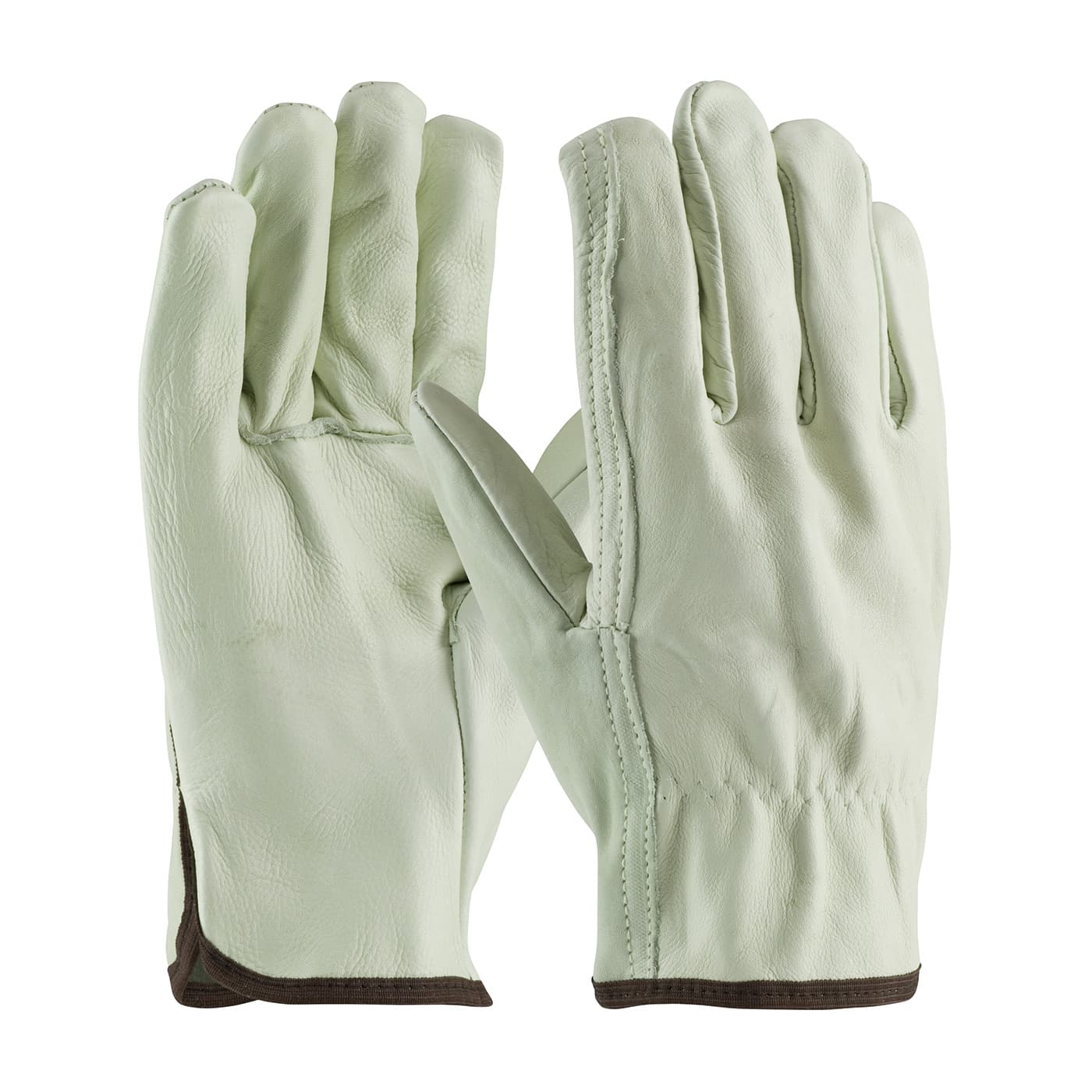 PIP Premium Grade Top Grain Cowhide Leather Drivers Glove - Straight Thumb (68-118)