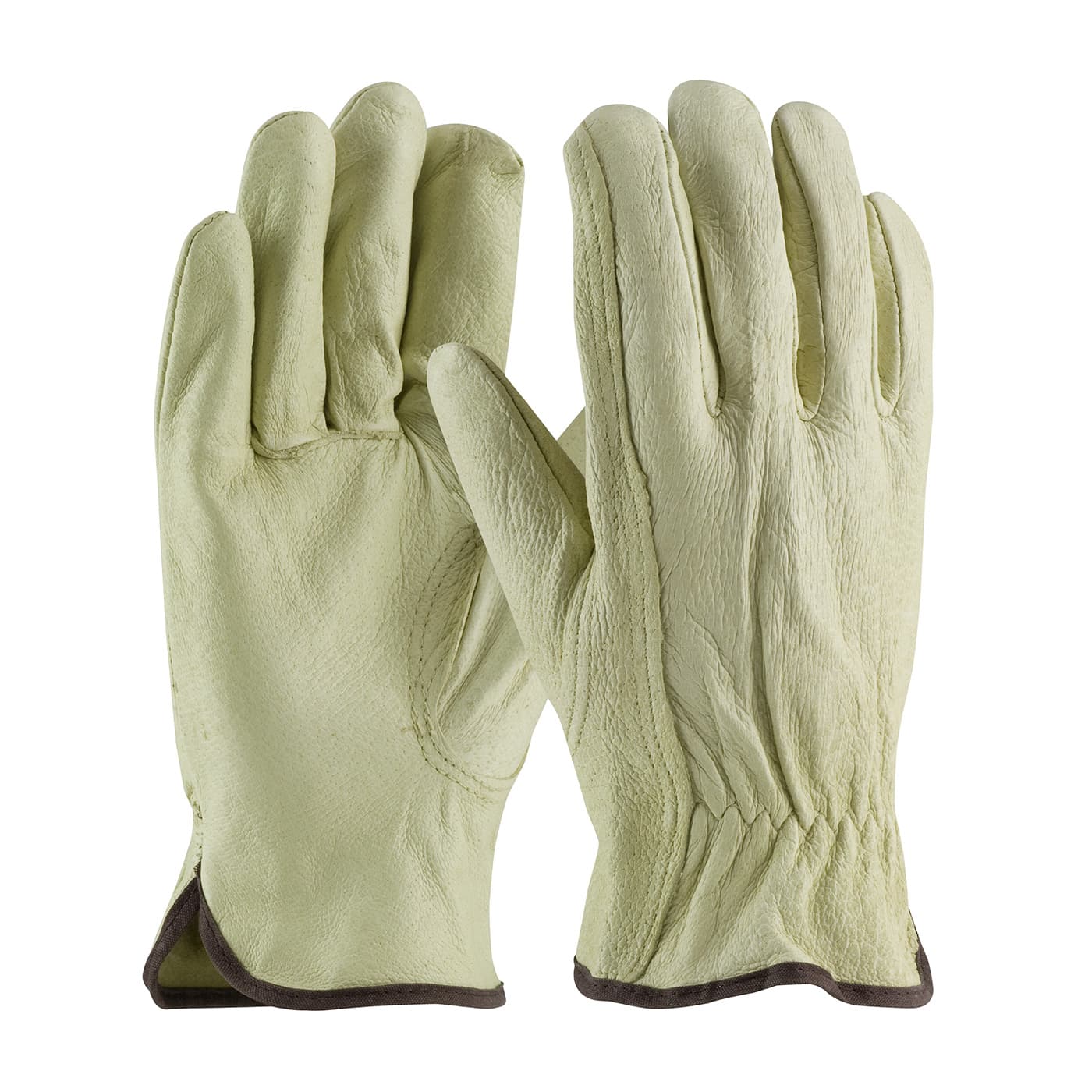 PIP Industry Grade Top Grain Pigskin Leather Drivers Glove - Keystone Thumb (70-360)