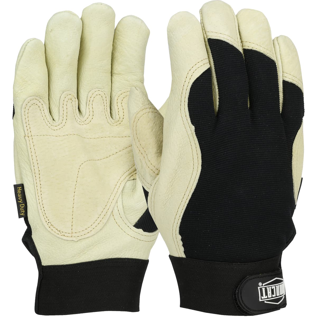 Ironcat® Heavy Duty Top Grain Pigskin Leather Reinforced Palm Glove with Fabric Back and 3M™ Thinsulate™ Lining (86355)