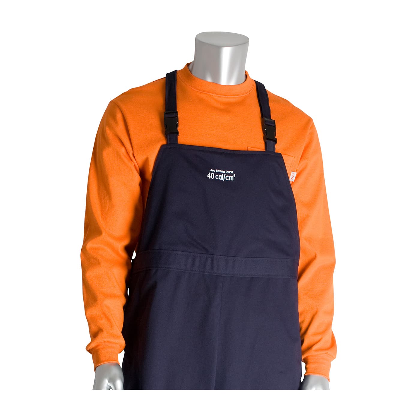 AR/FR Overalls - 40 Cal/cm2, Navy (9100-52422)
