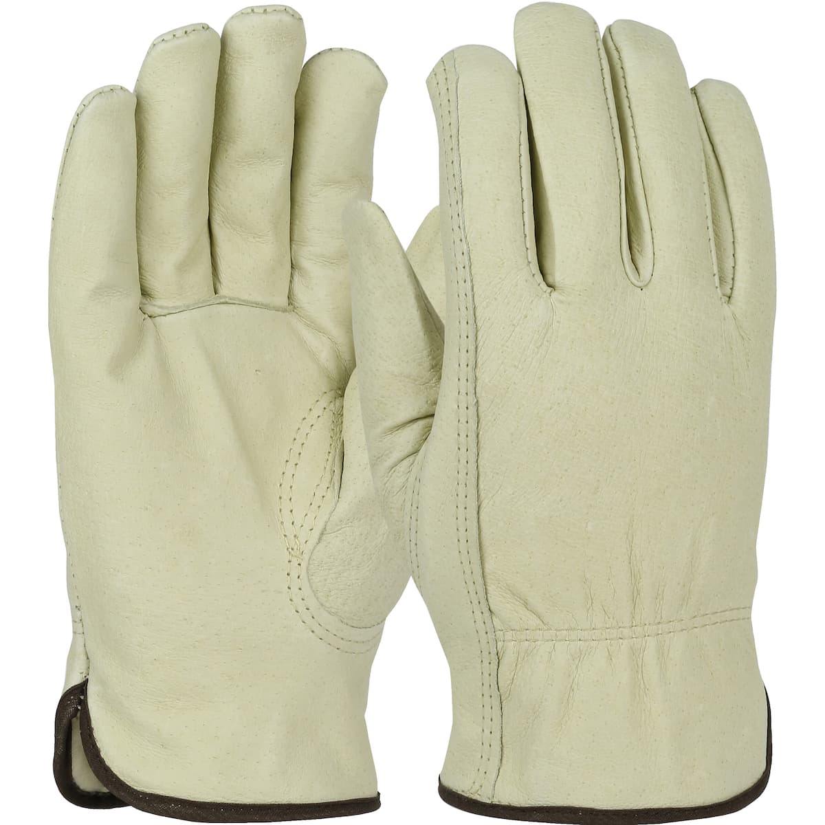 PIP® Premium Top Grain Pigskin Leather Drivers Glove with Thermal Lining - Keystone Thumb (994KP)