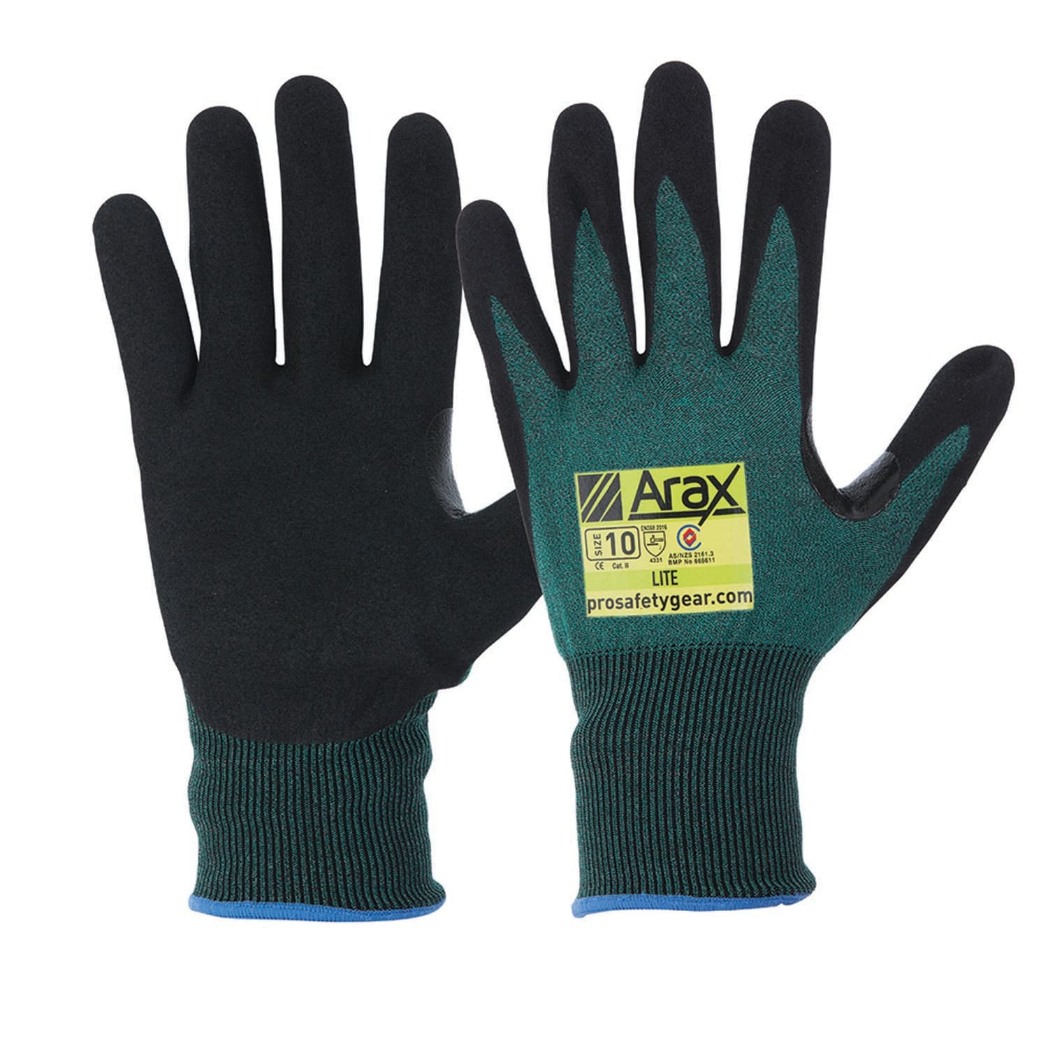 Pro Choice Arax® Green Nitrile Sand Dip Palm_0