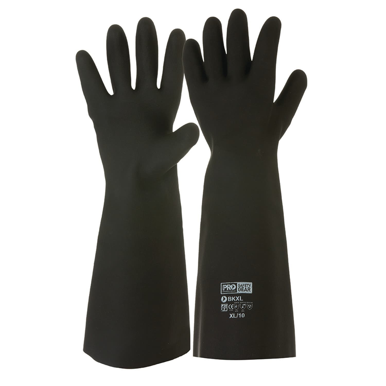 Pro Choice Black Knight® 46Cm Rubber Gloves