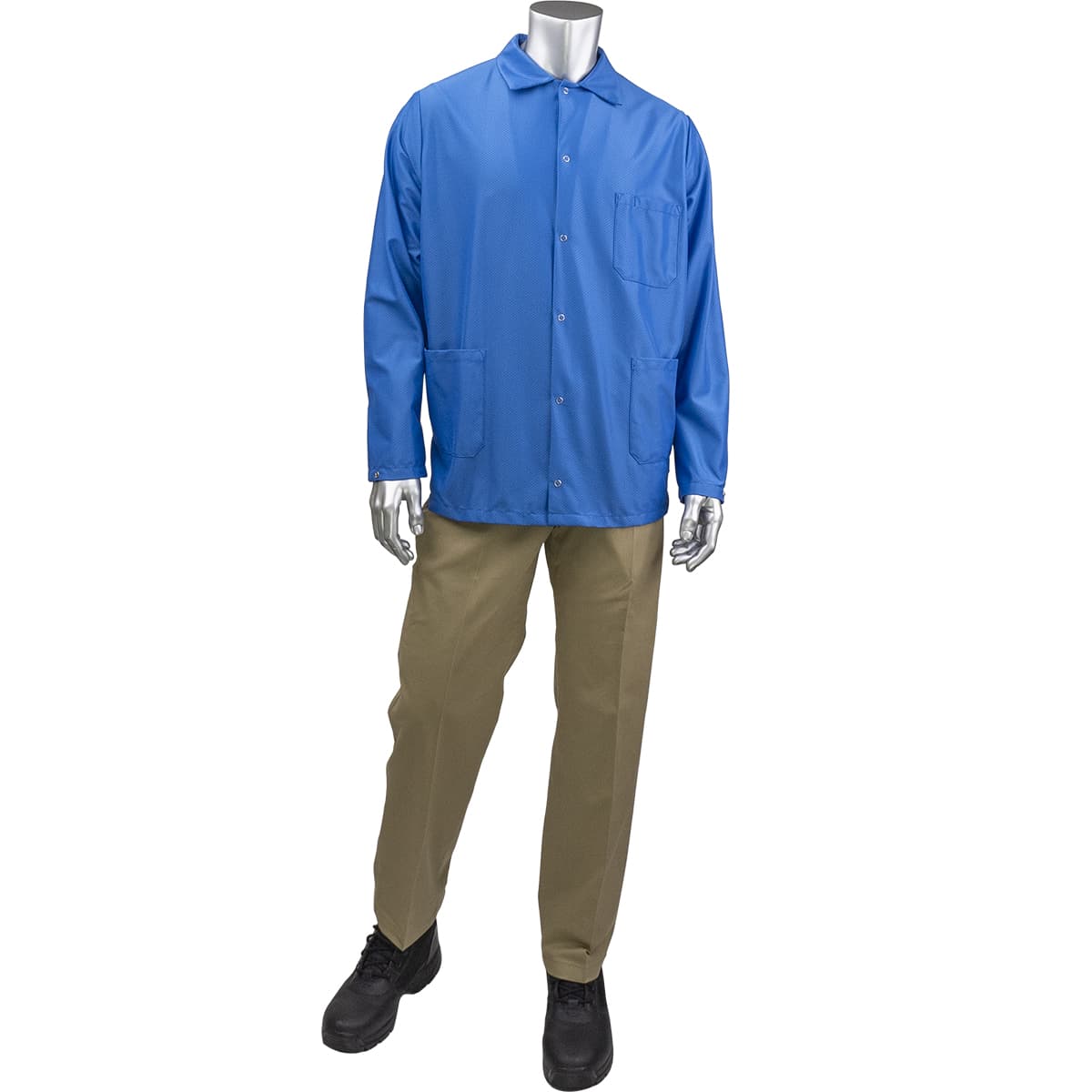 StatMaster Short ESD Labcoat, Royal (BR49A-47RB)