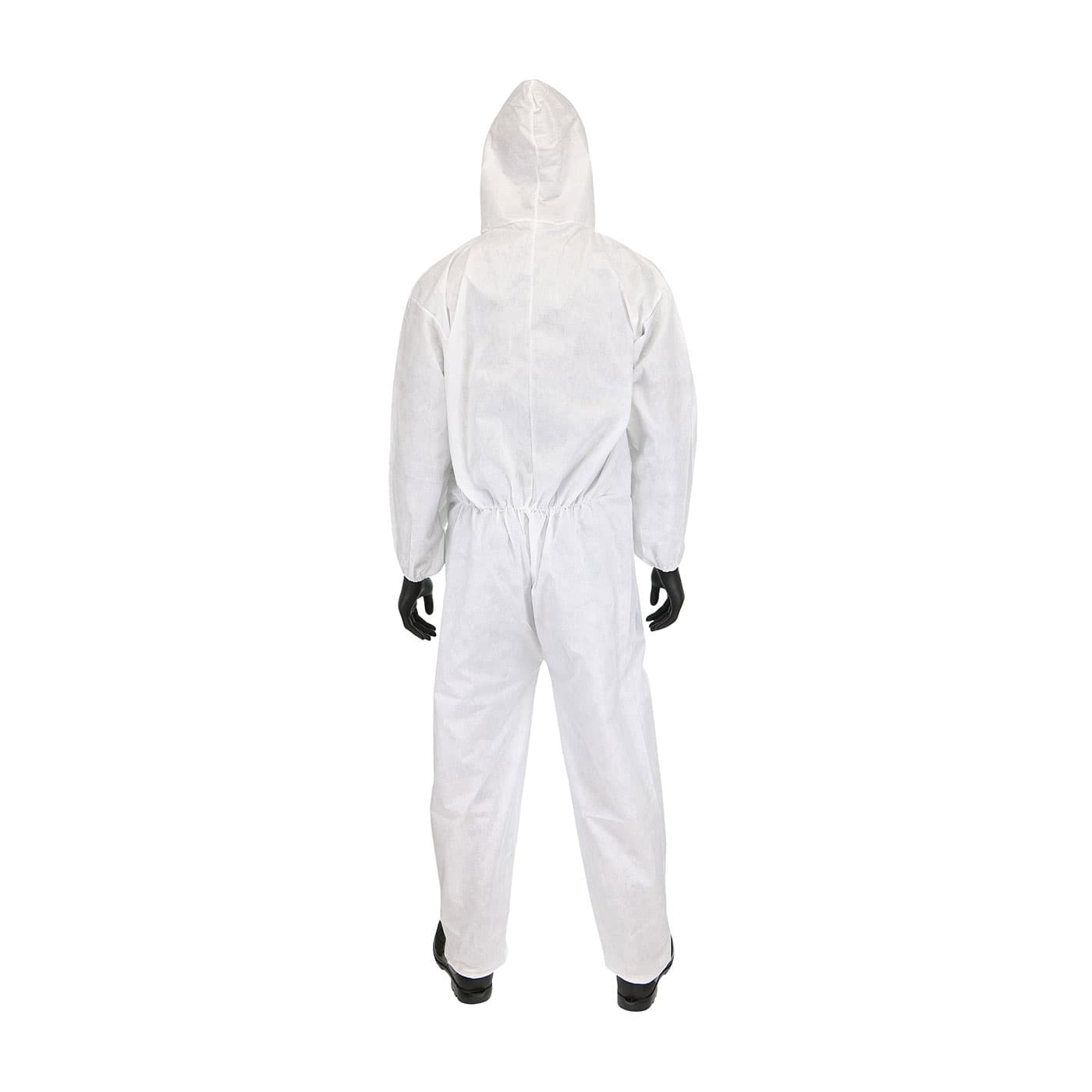 PosiWear M3 Coverall with Hood, Elastic Wrists & Ankles 50 gsm, White (C3806)