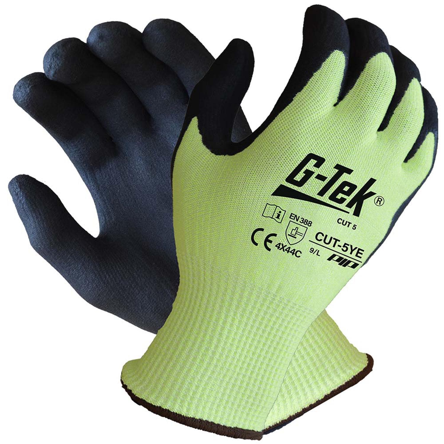 G-Tek® Cut 5 Hppe Glass Liner Hi-Vis