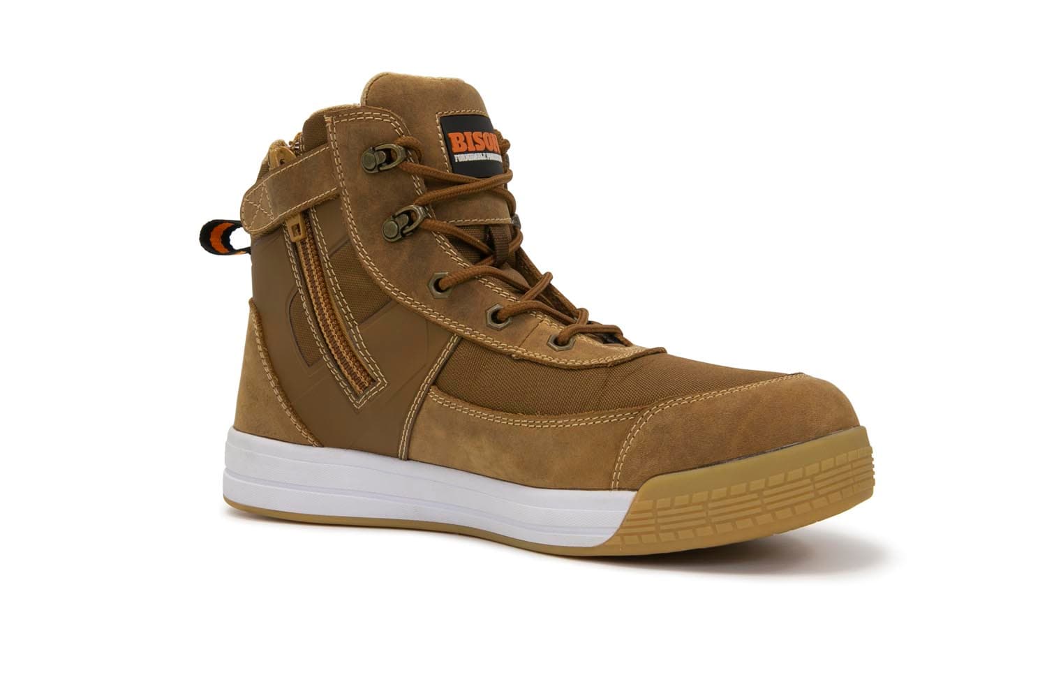 Bison Boot Dune Zip Side_10