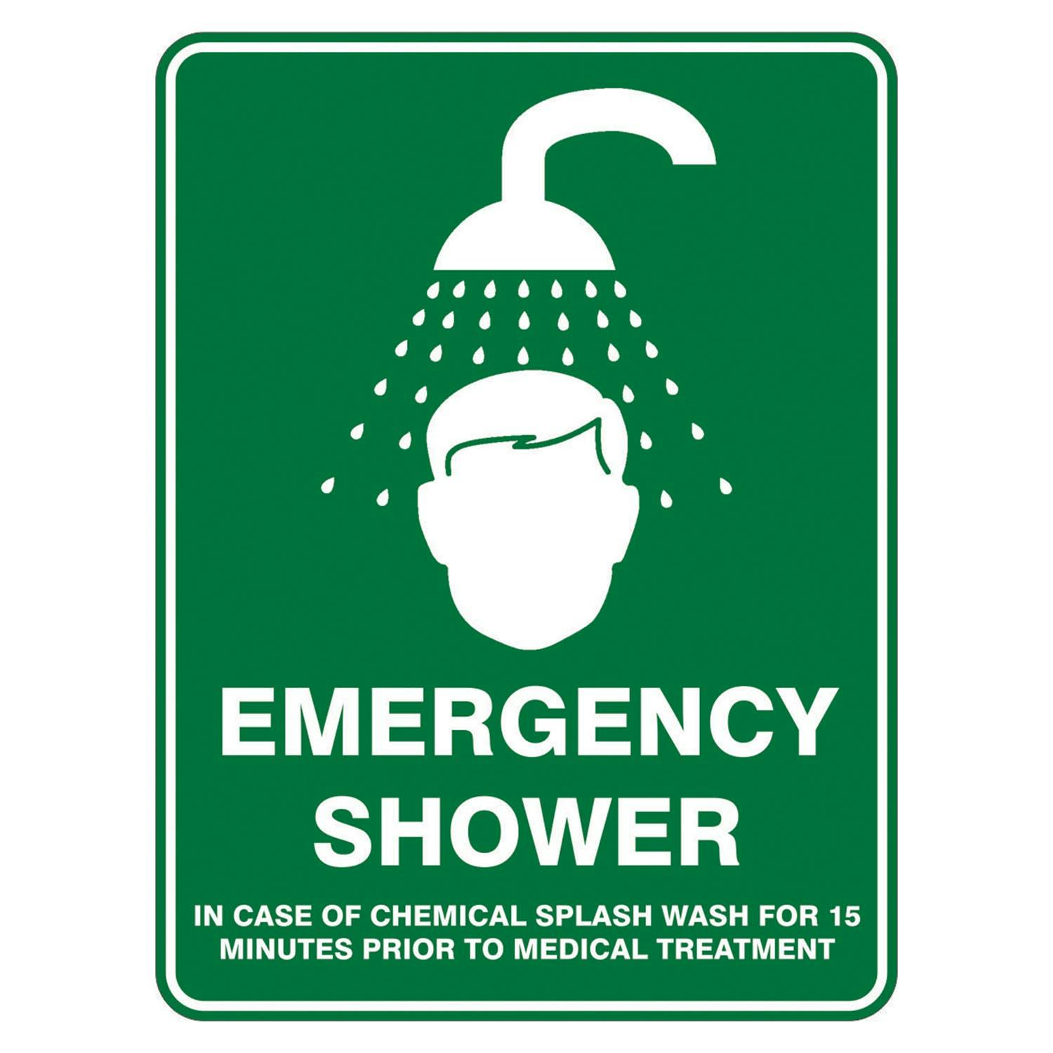 Pratt Safety Systems Emergency Shower Sign_1