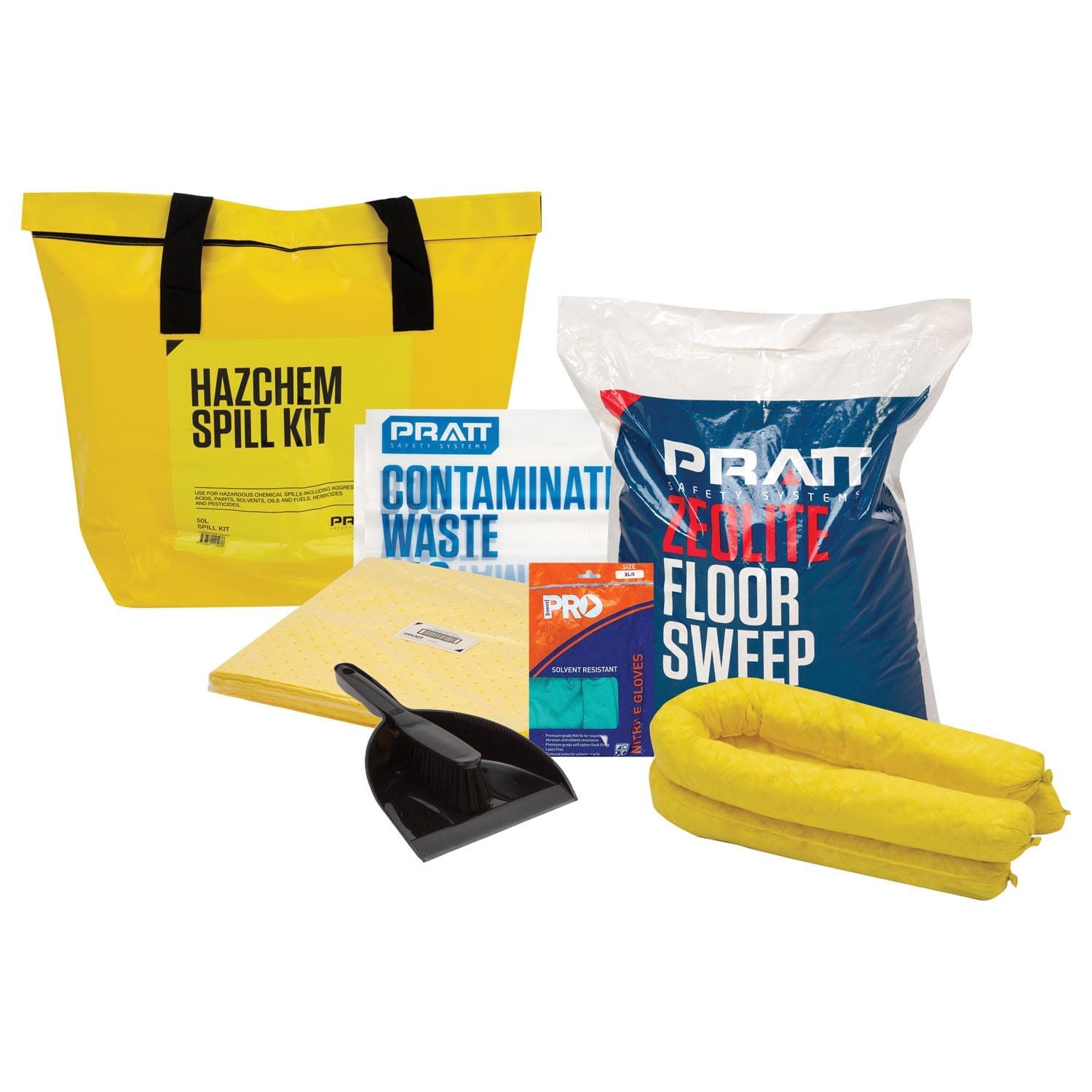 Pratt Safety Systems Economy Hazchem Spill Kit_1