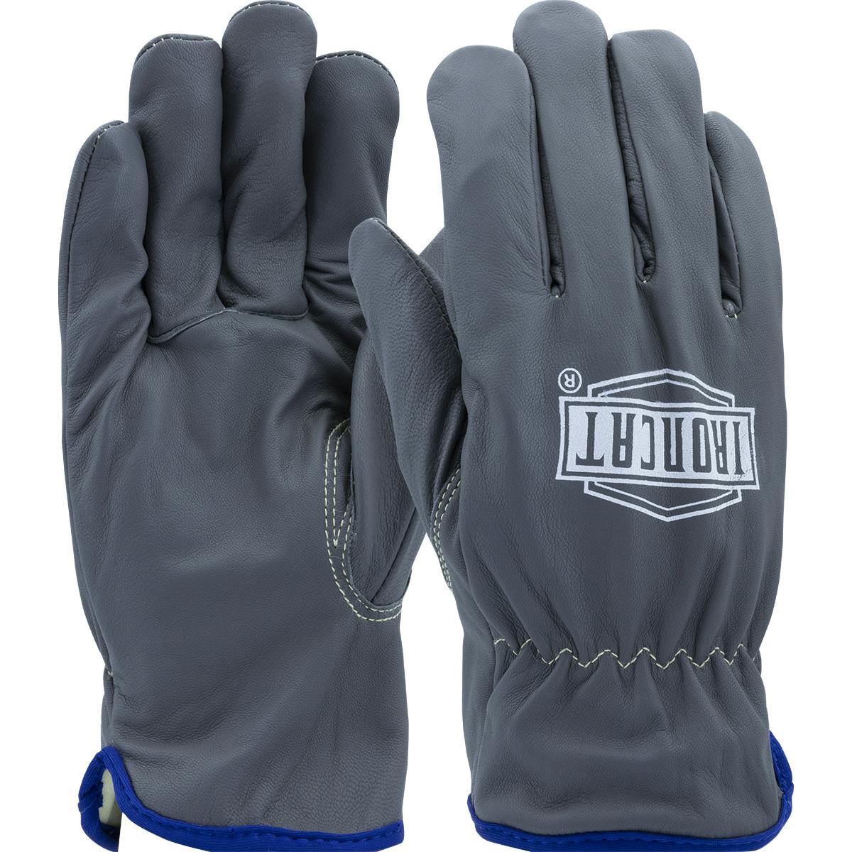 Ironcat® AR Top Grain Goatskin Leather Drivers Glove with Oil Armor™ Finish and Para-Aramid Lining - Keystone Thumb (IC993KOA)