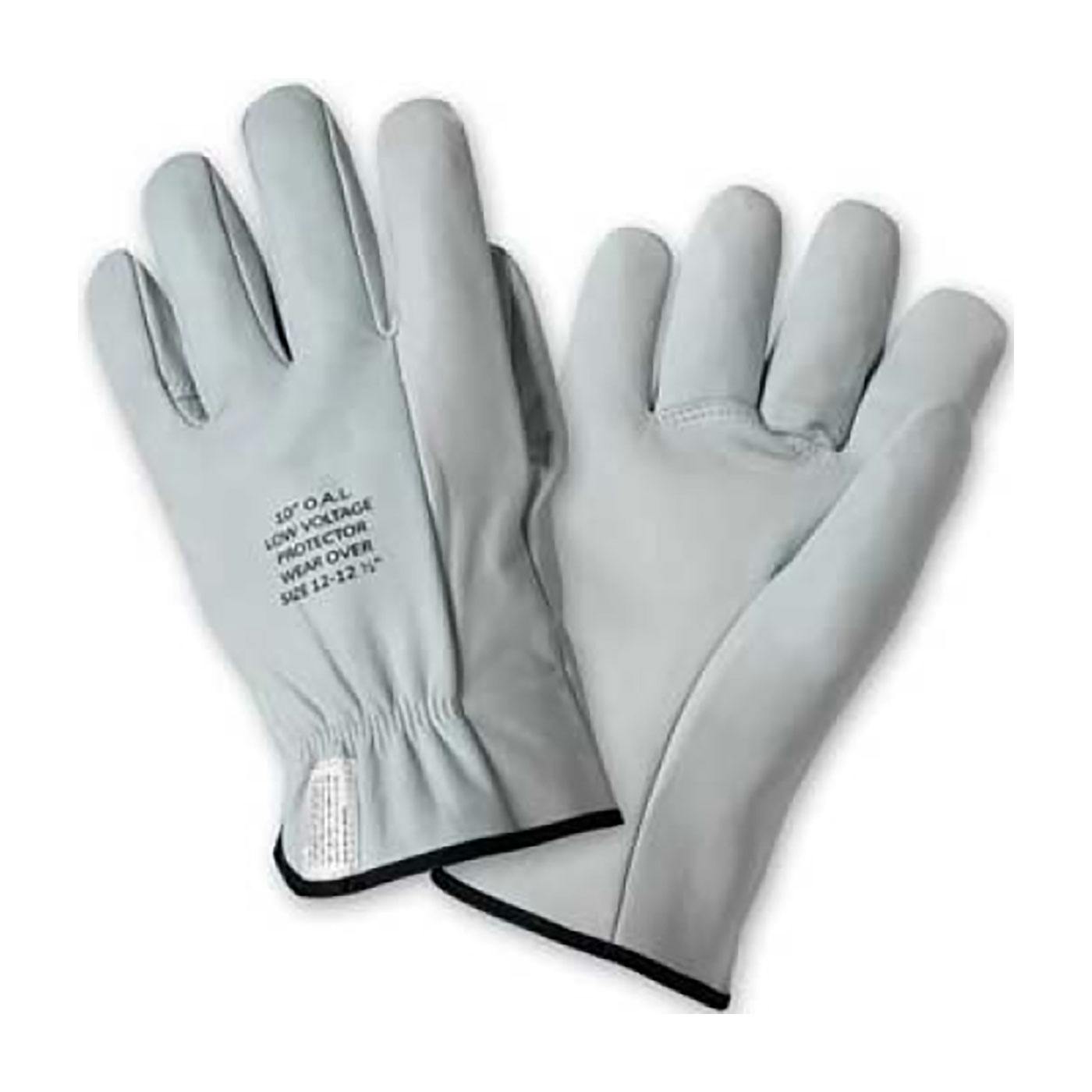 PIP® Top Grain Goatskin Leather Protector for Rubber Insulating Gloves - Driver's Style (LM991)