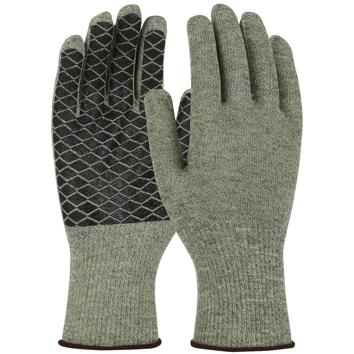 Kut Gard Seamless Knit ATA / Elastane Blended Glove with PVC Patterned Grip on Palm (M530-PCX1)_0