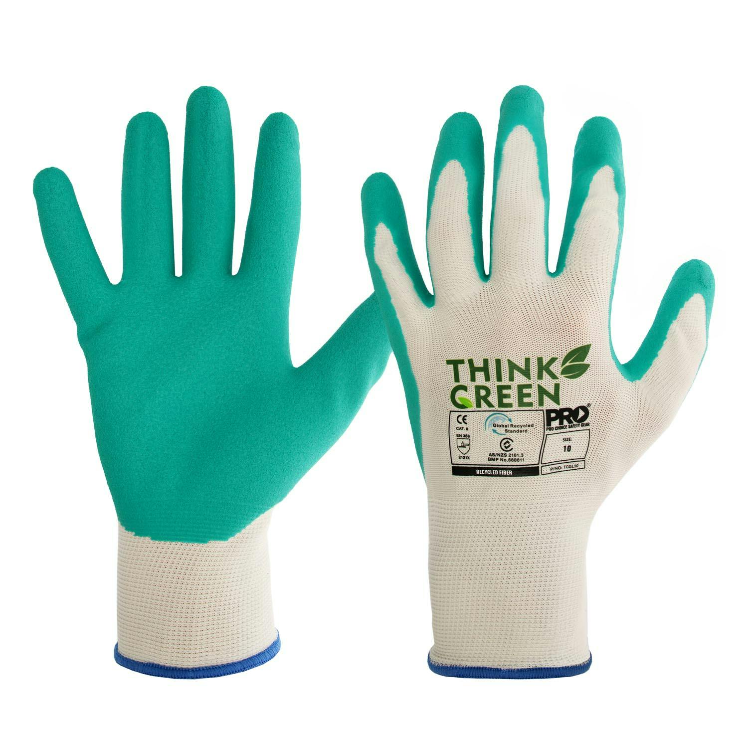 Pro Choice Think Green Latex Grip Recycled Glove_0