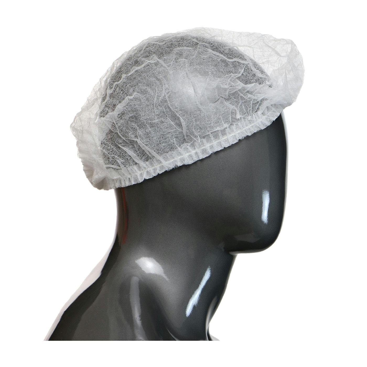 SBP Pleated Bouffant, White (UP-1000)_0
