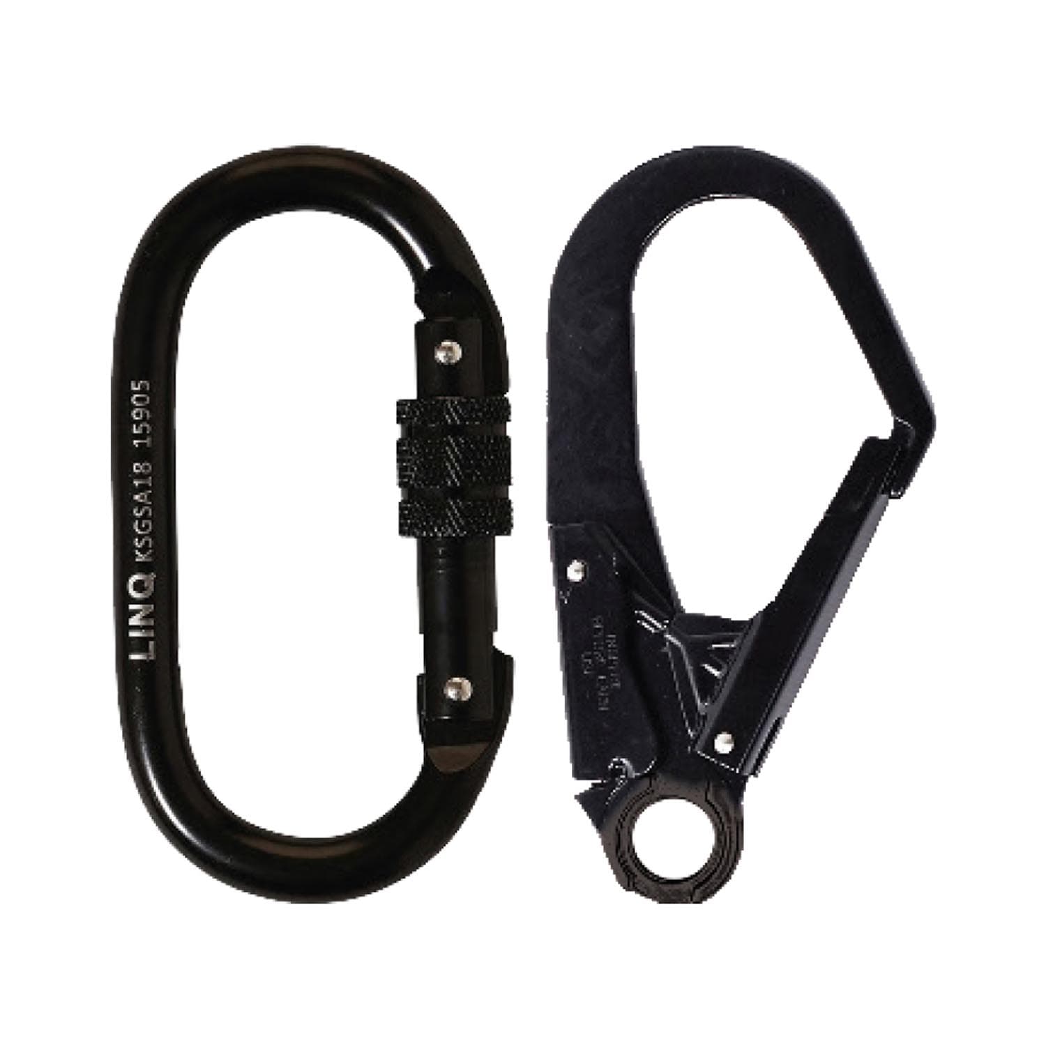 LINQ Elite Single Leg Shock Absorbing 2M Adjustable Lanyard_11