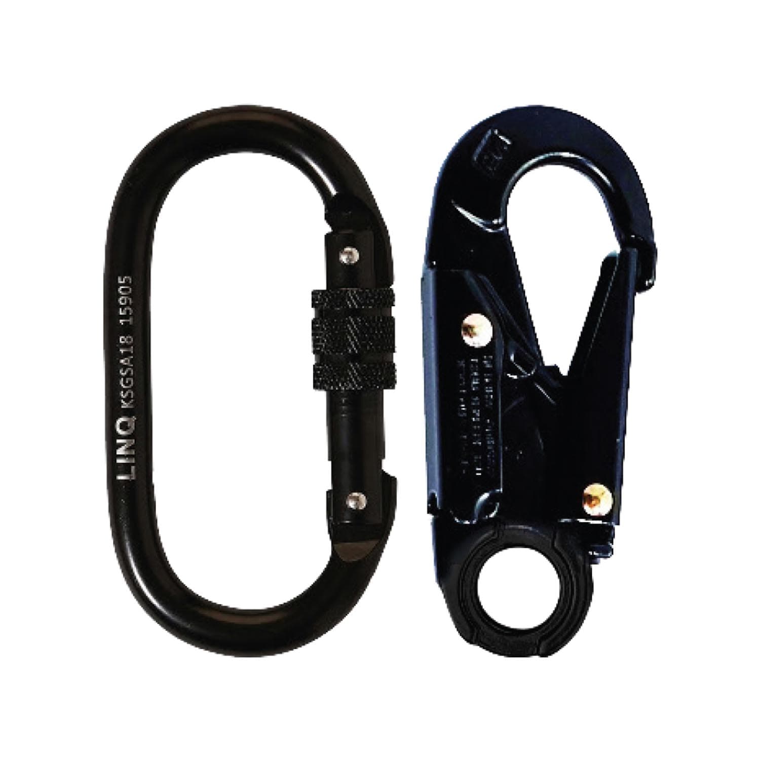 LINQ Elite Single Leg Shock Absorbing 2M Adjustable Lanyard_13