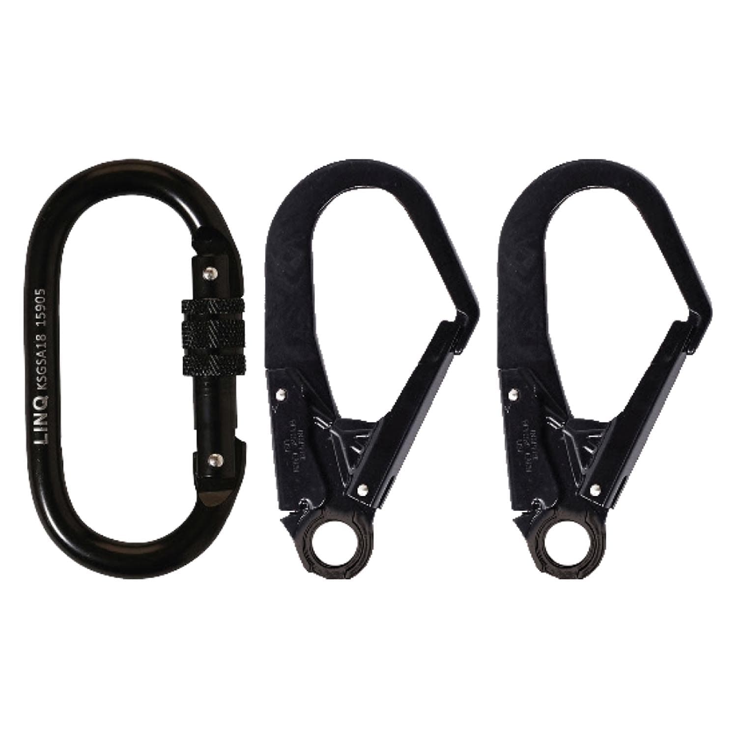 LINQ Elite Double Leg Shock Absorbing 2M Adjustable Lanyard_13