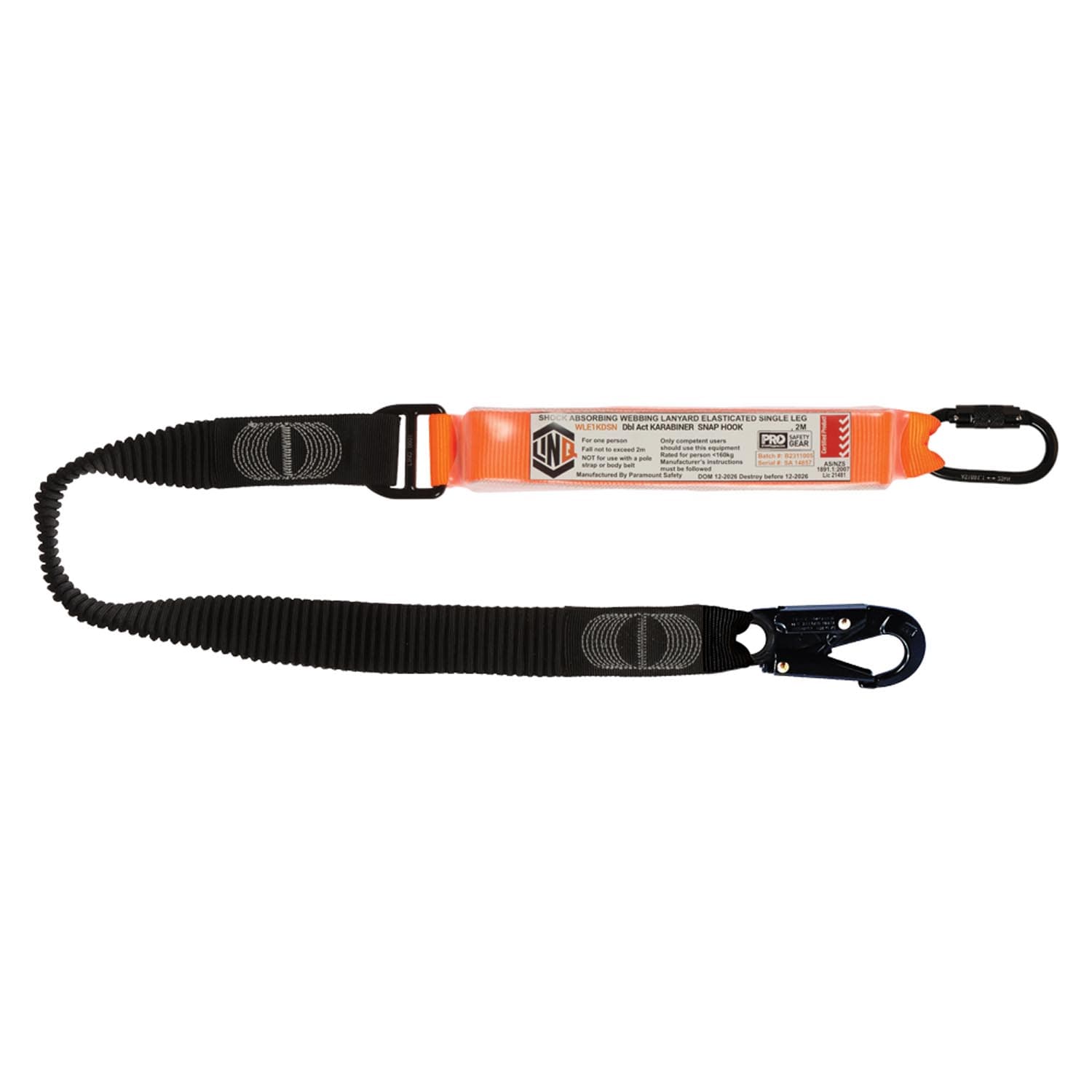 LINQ Elite Single Leg Elasticated Lanyard_4