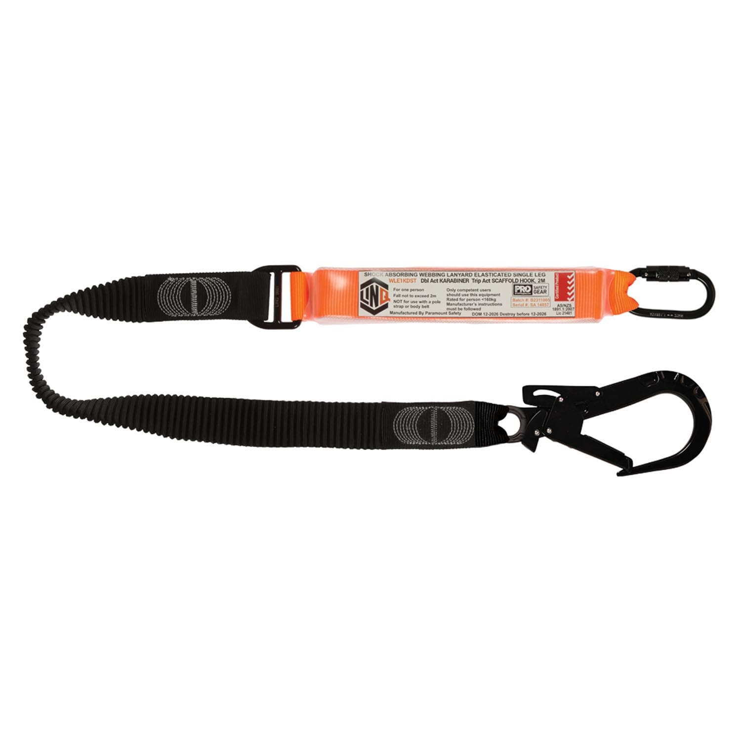 LINQ Elite Single Leg Elasticated Lanyard_6