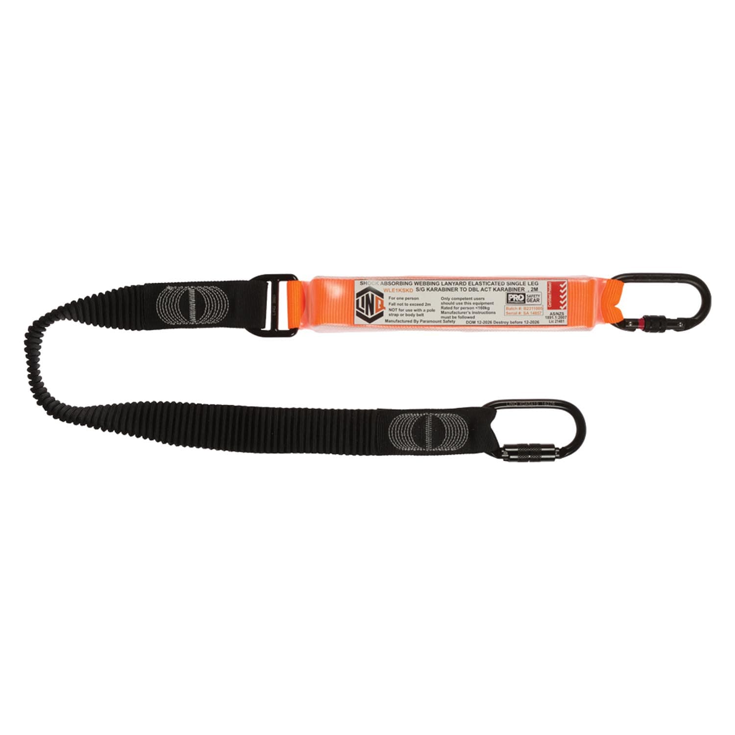 LINQ Elite Single Leg Elasticated Lanyard_8