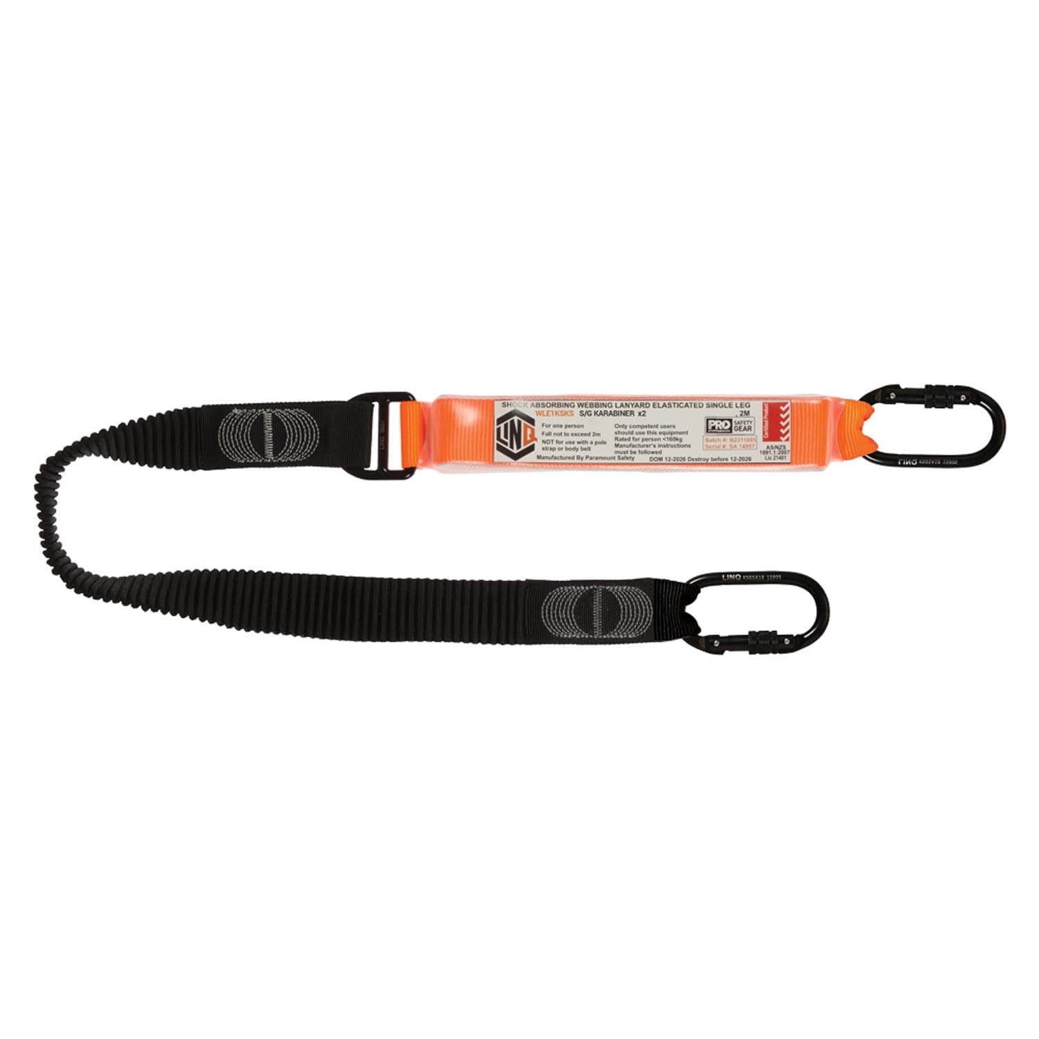 LINQ Elite Single Leg Elasticated Lanyard_10