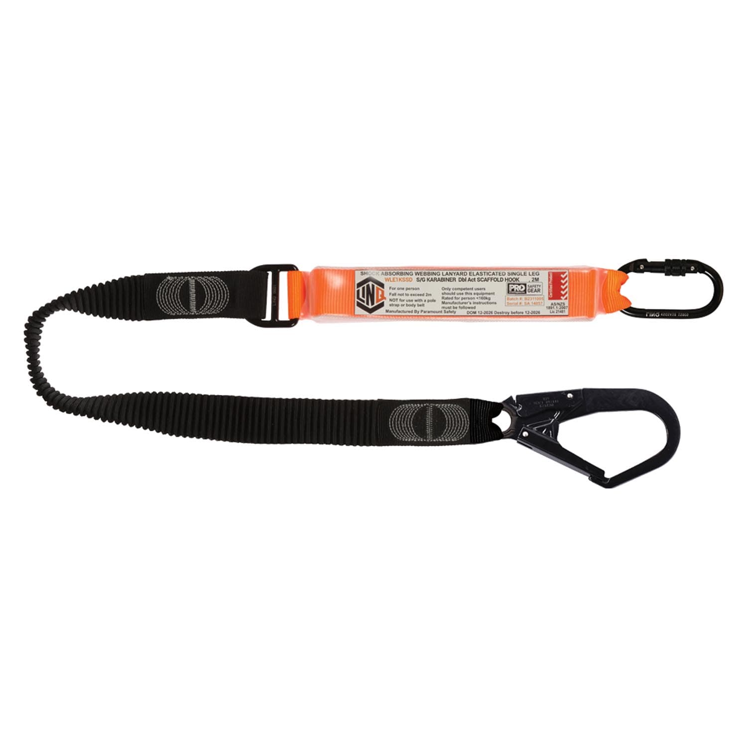 LINQ Elite Single Leg Elasticated Lanyard_12