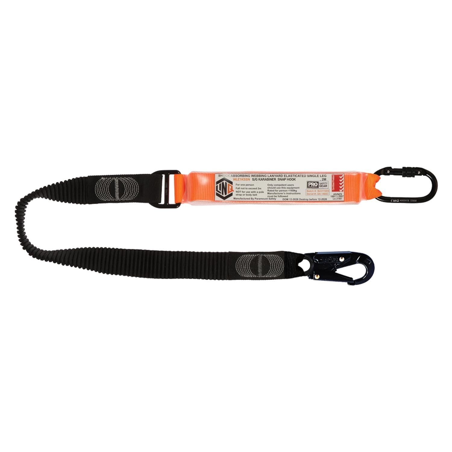 LINQ Elite Single Leg Elasticated Lanyard_14