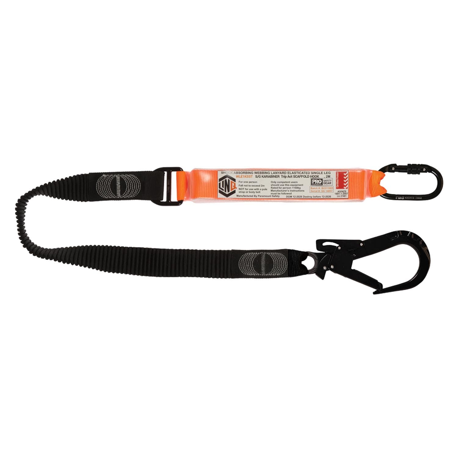 LINQ Elite Single Leg Elasticated Lanyard_16