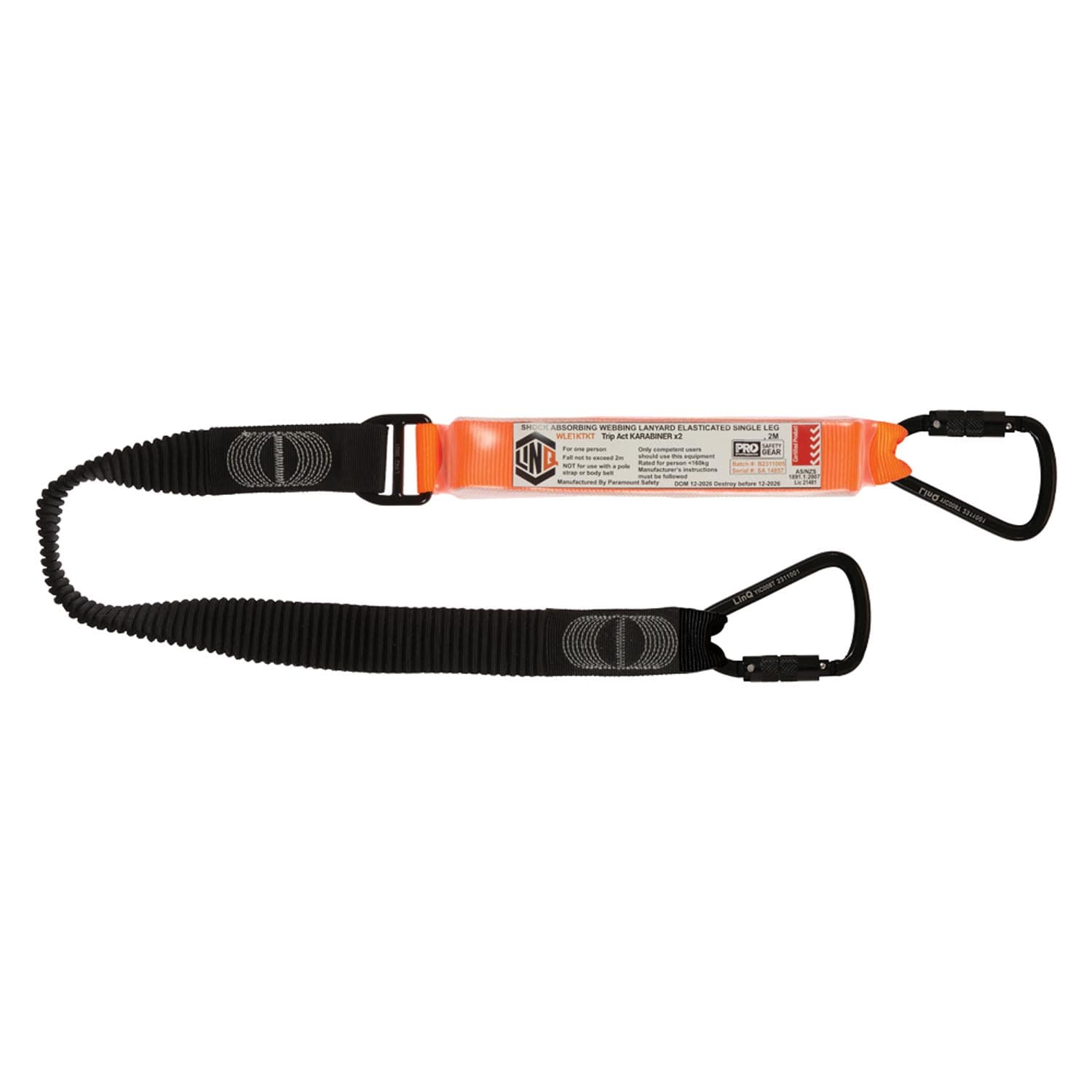 LINQ Elite Single Leg Elasticated Lanyard_18