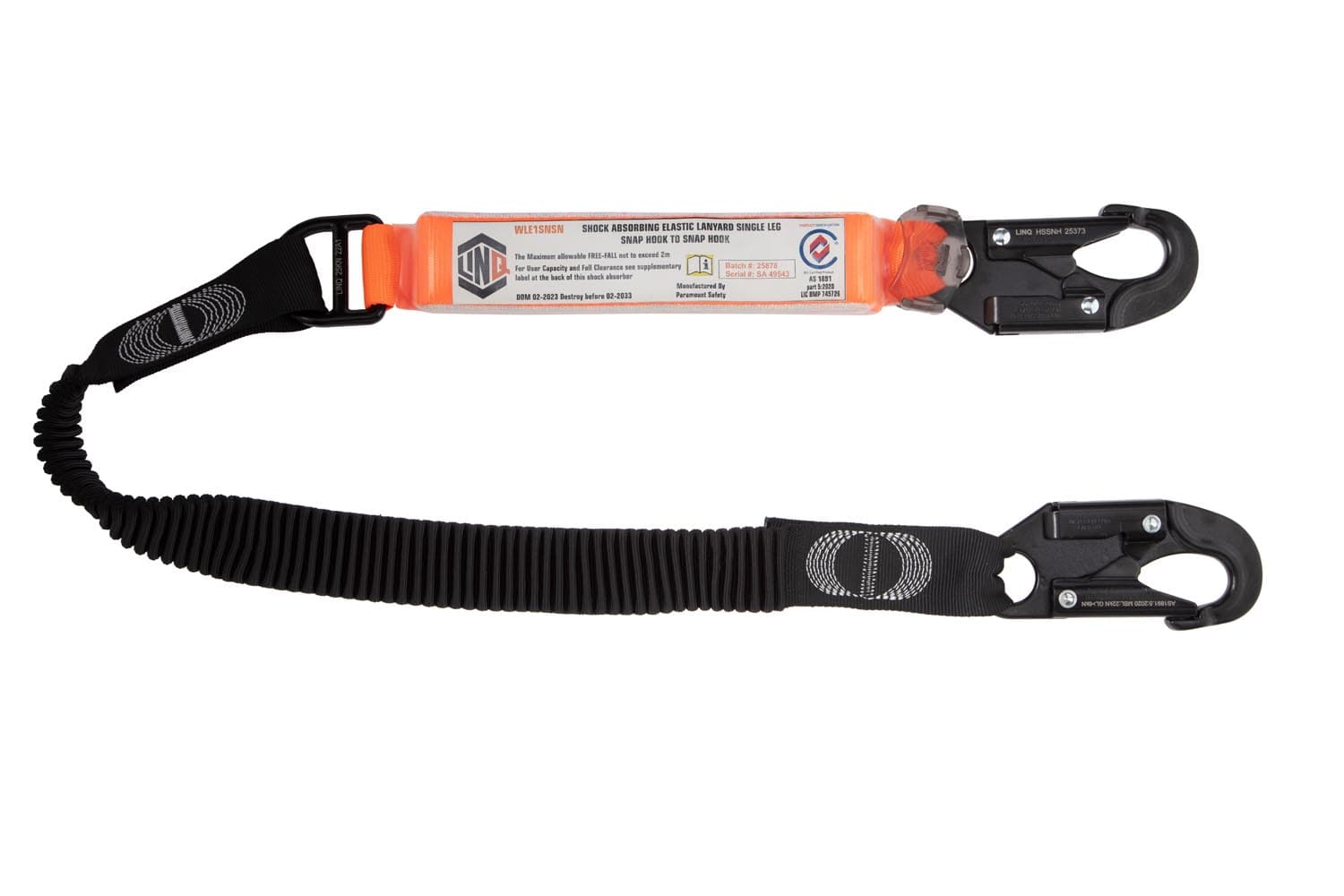 LINQ Elite Single Leg Elasticated Lanyard_30