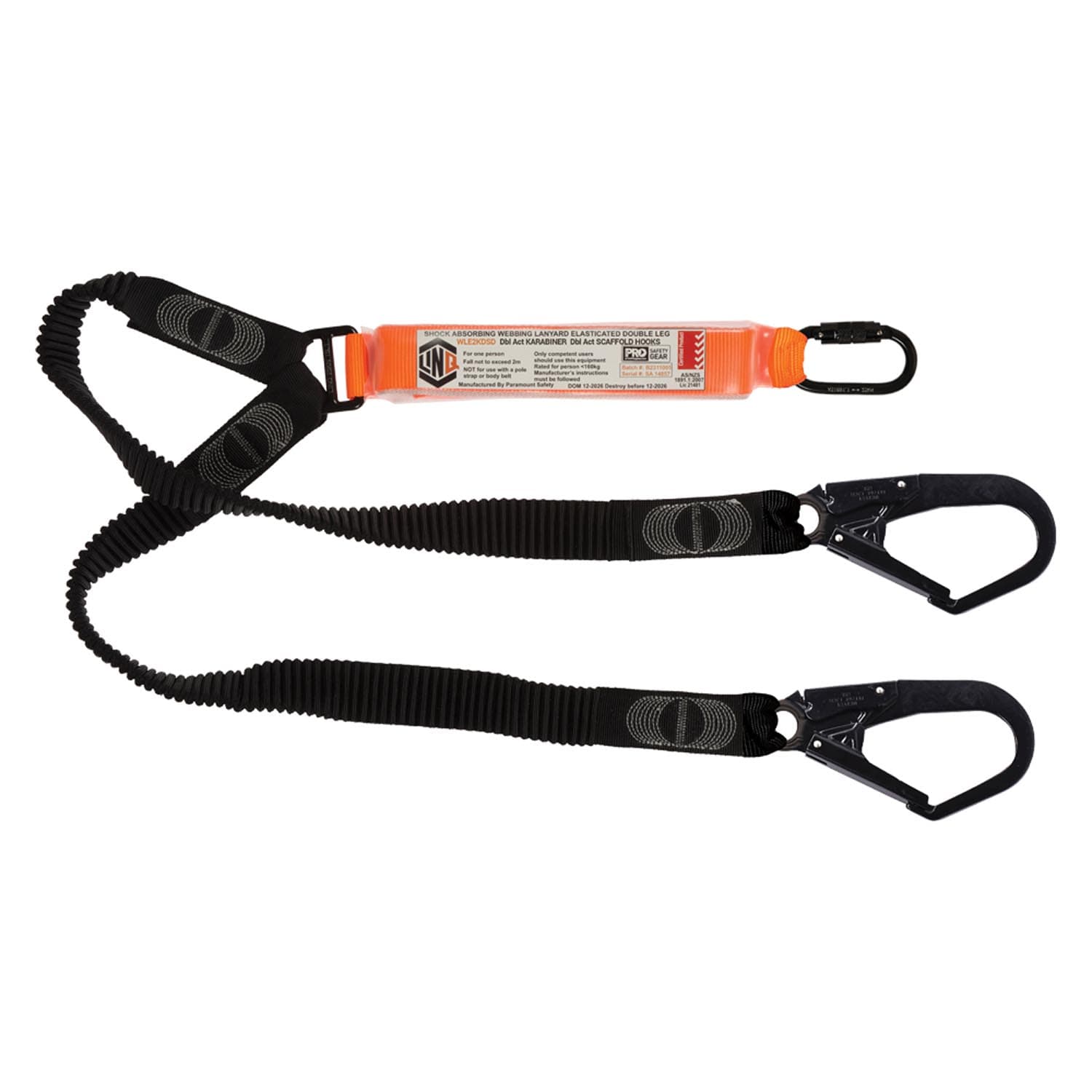 LINQ Elite Double Leg Elasticated Lanyard_2