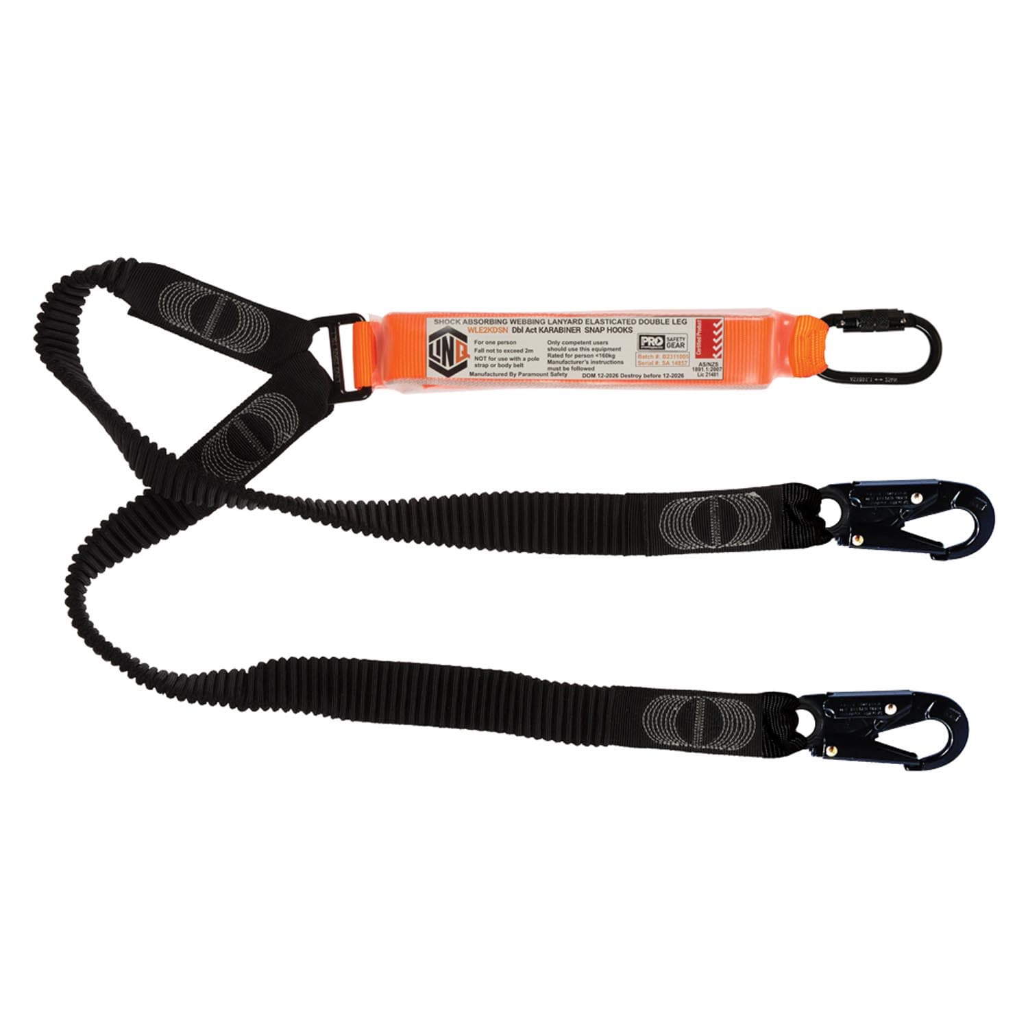 LINQ Elite Double Leg Elasticated Lanyard_4