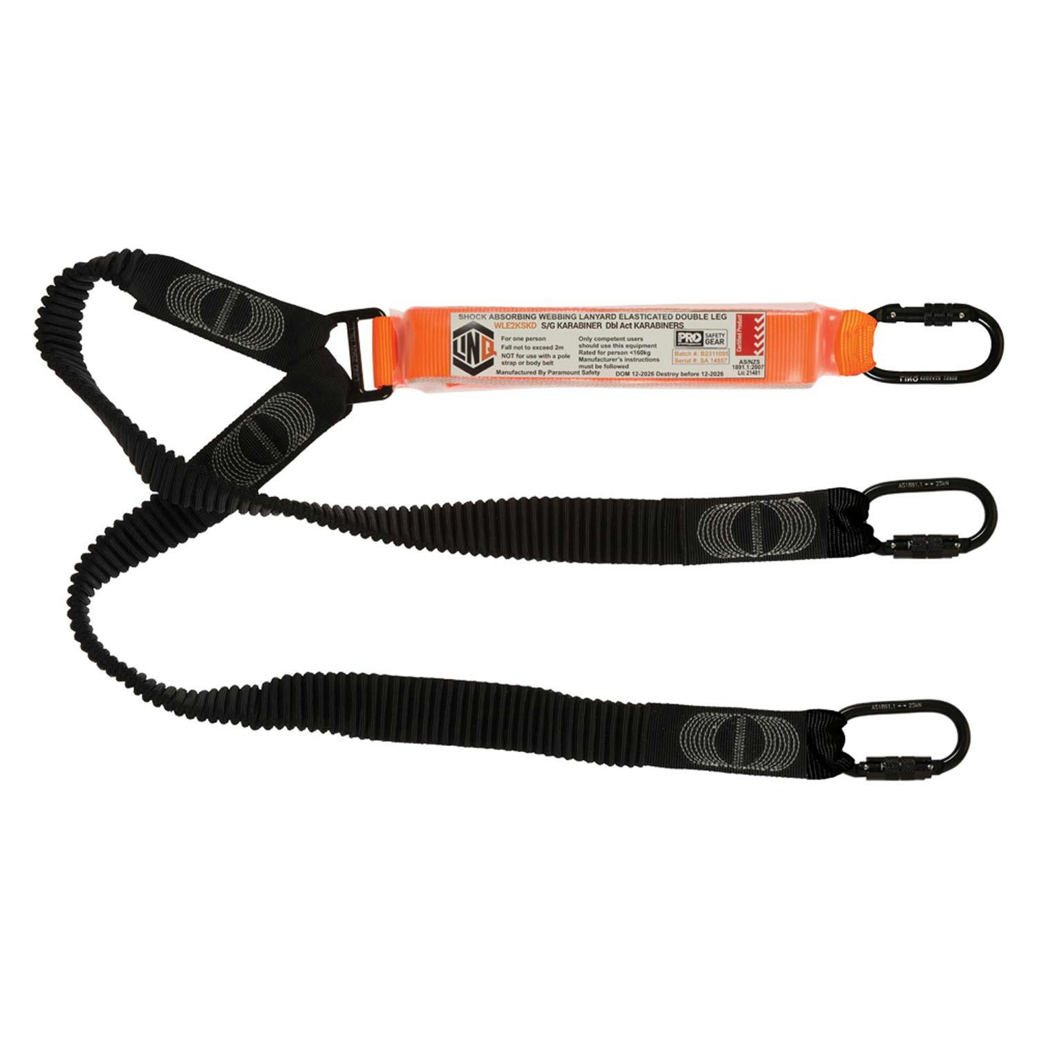 LINQ Elite Double Leg Elasticated Lanyard_8