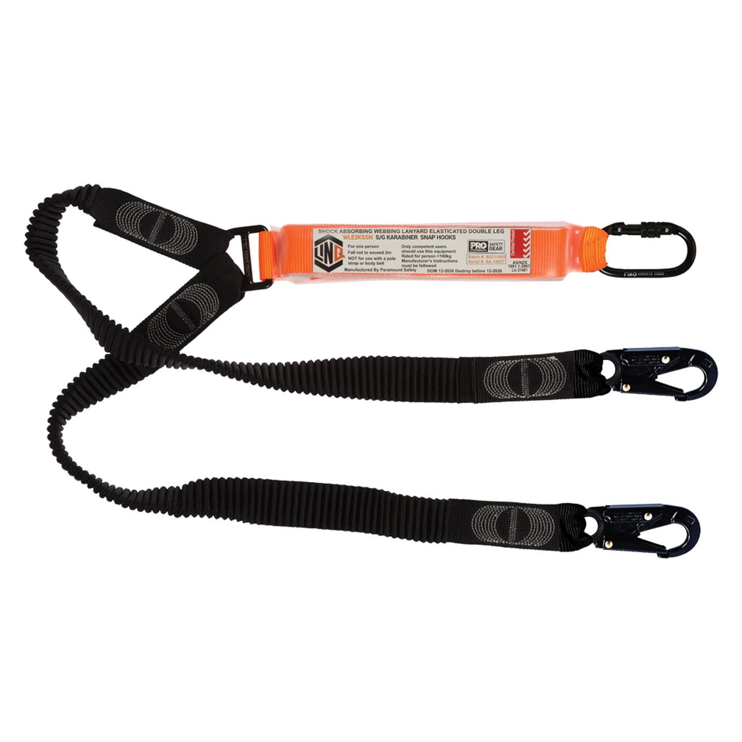 LINQ Elite Double Leg Elasticated Lanyard_14