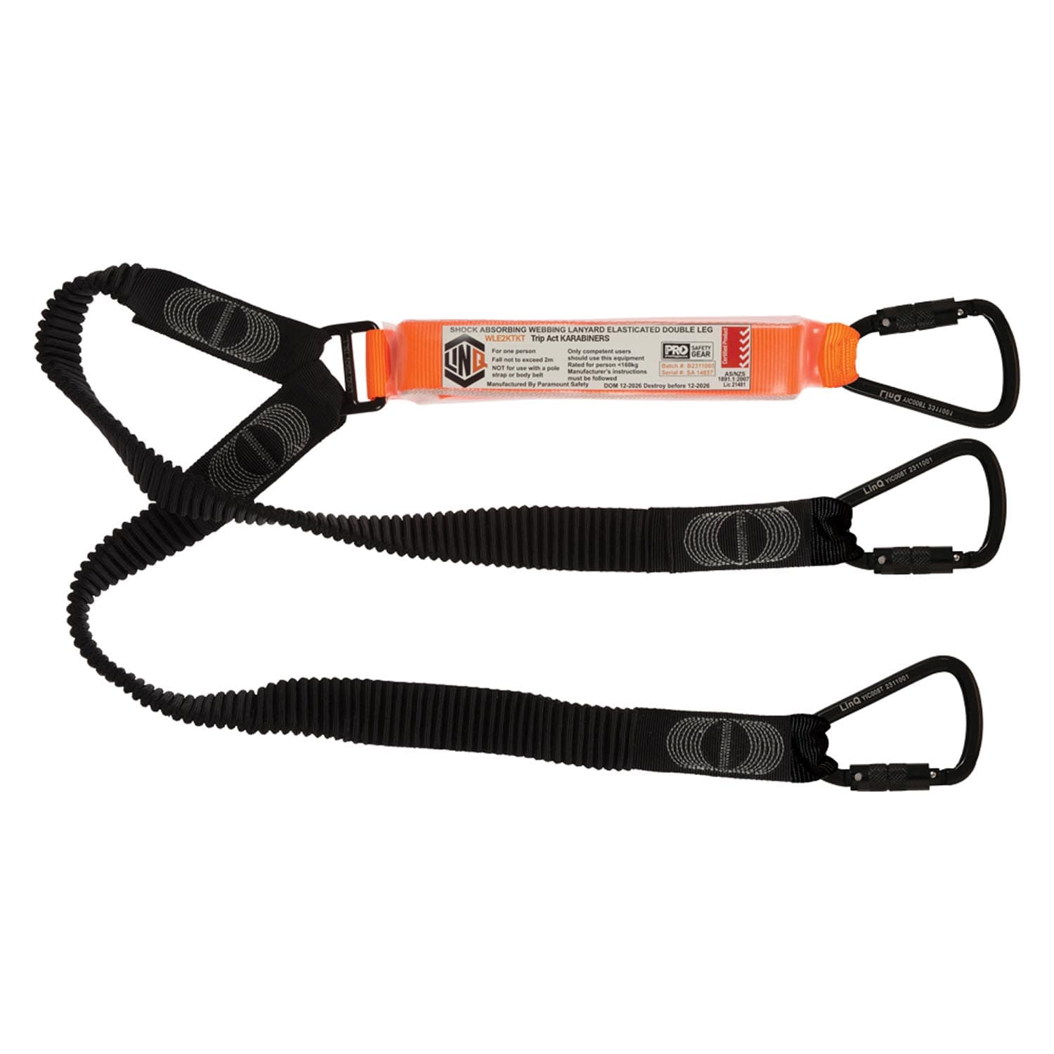 LINQ Elite Double Leg Elasticated Lanyard_18