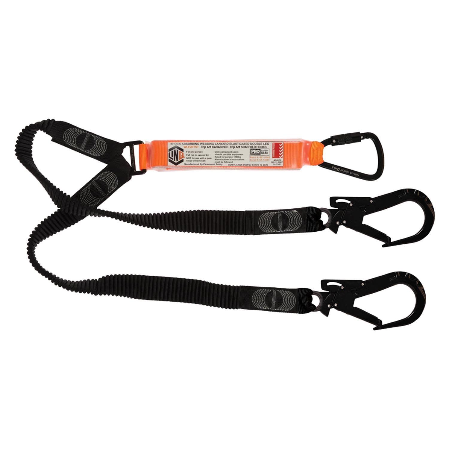 LINQ Elite Double Leg Elasticated Lanyard_24