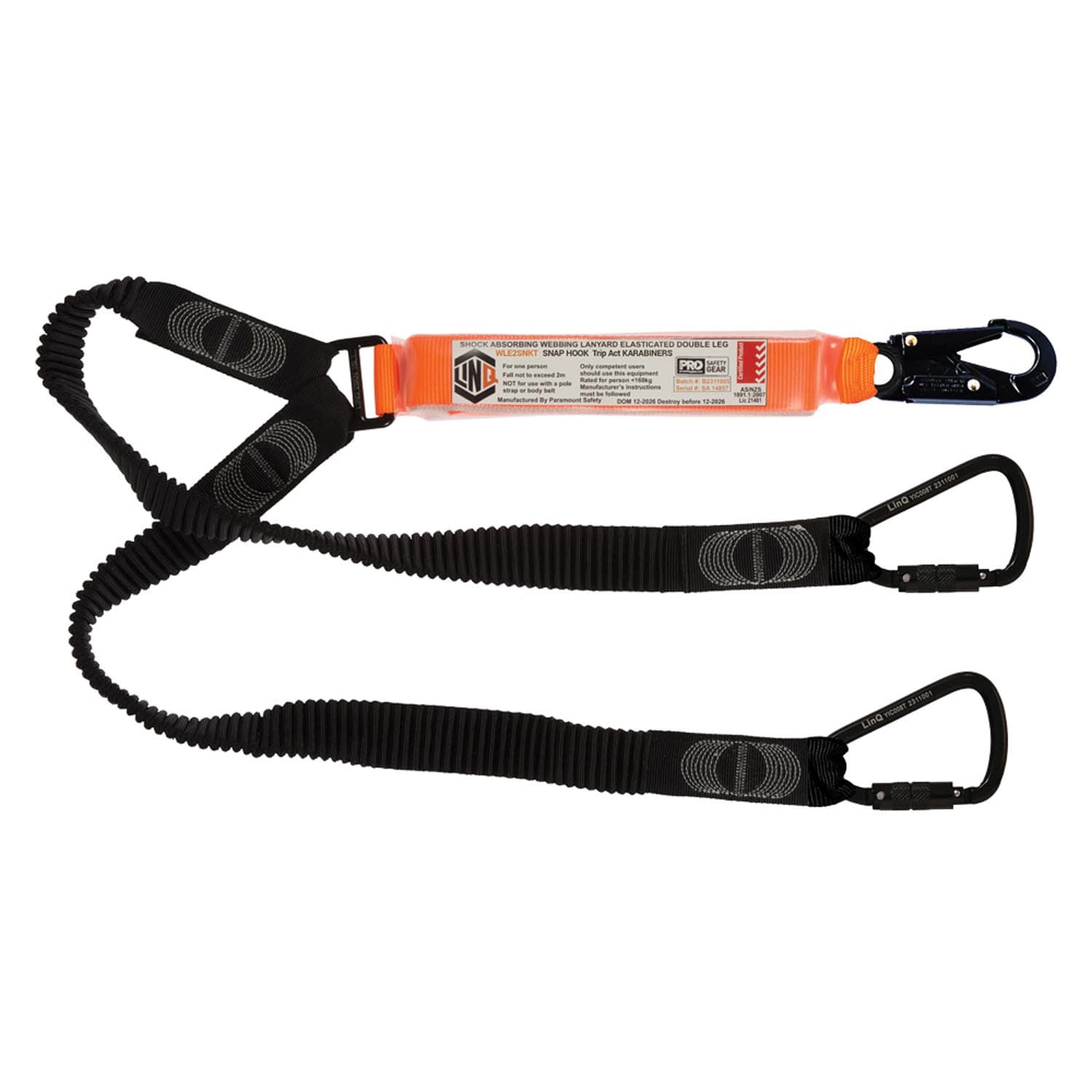 LINQ Elite Double Leg Elasticated Lanyard_26