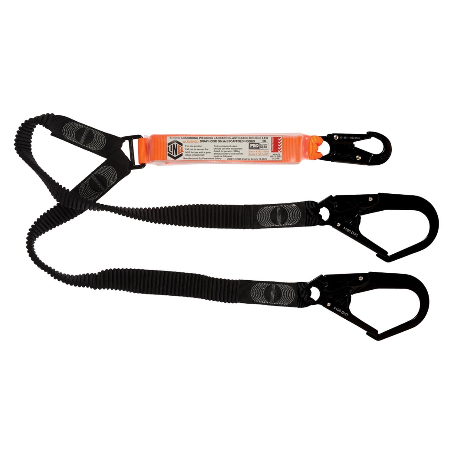 LINQ Elite Double Leg Elasticated Lanyard_30