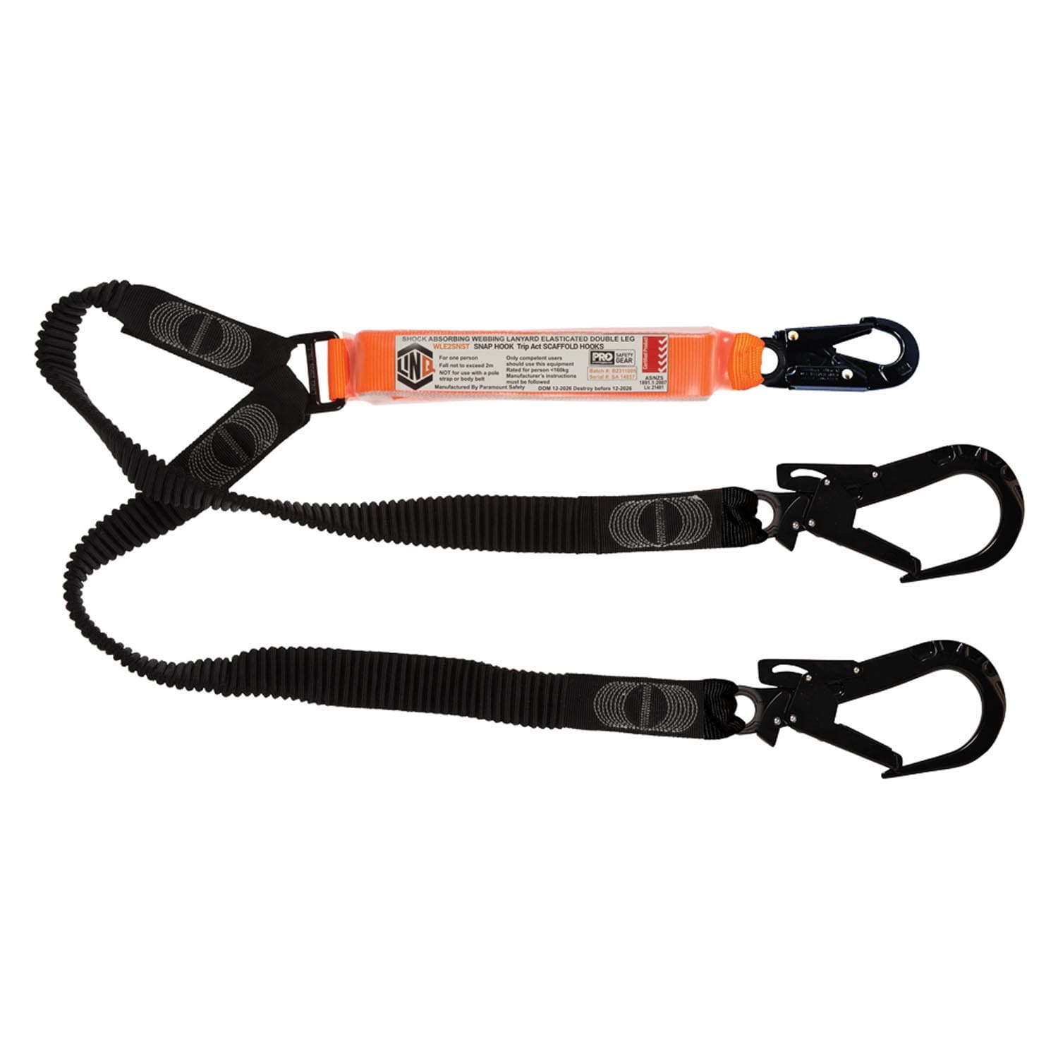 LINQ Elite Double Leg Elasticated Lanyard_34