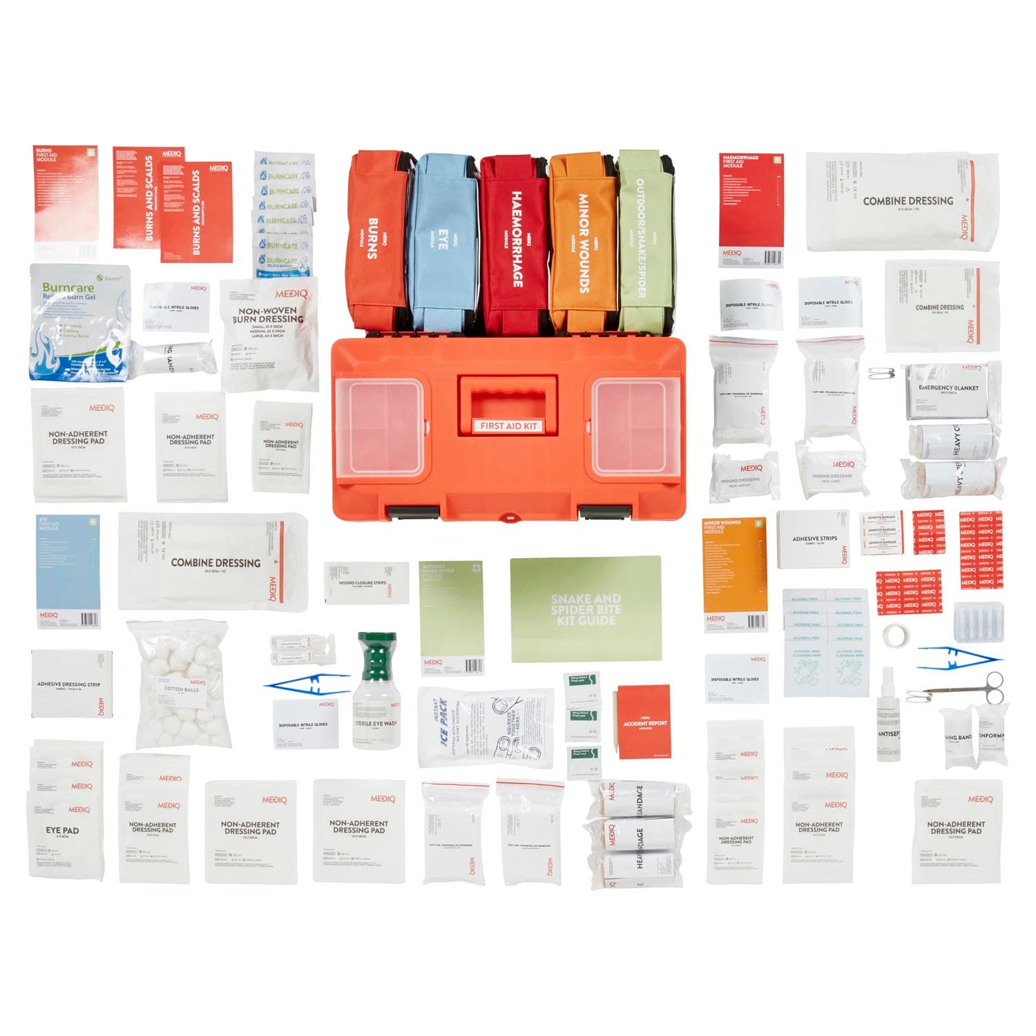 MEDIQ 5 X Module Kit In Plastic Tackle Box_2
