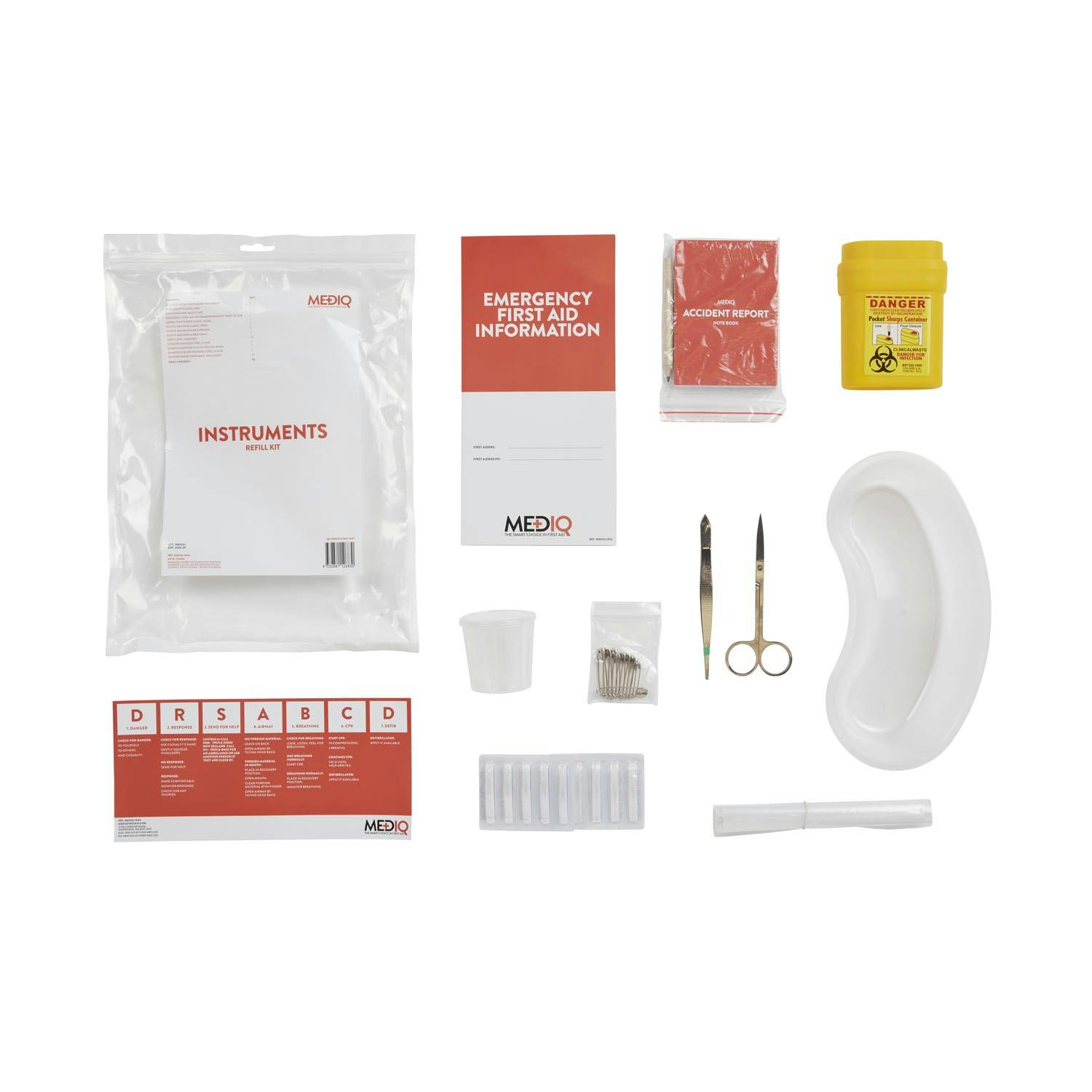 MEDIQ First Aid Kit Refill Module #1 - Instruments