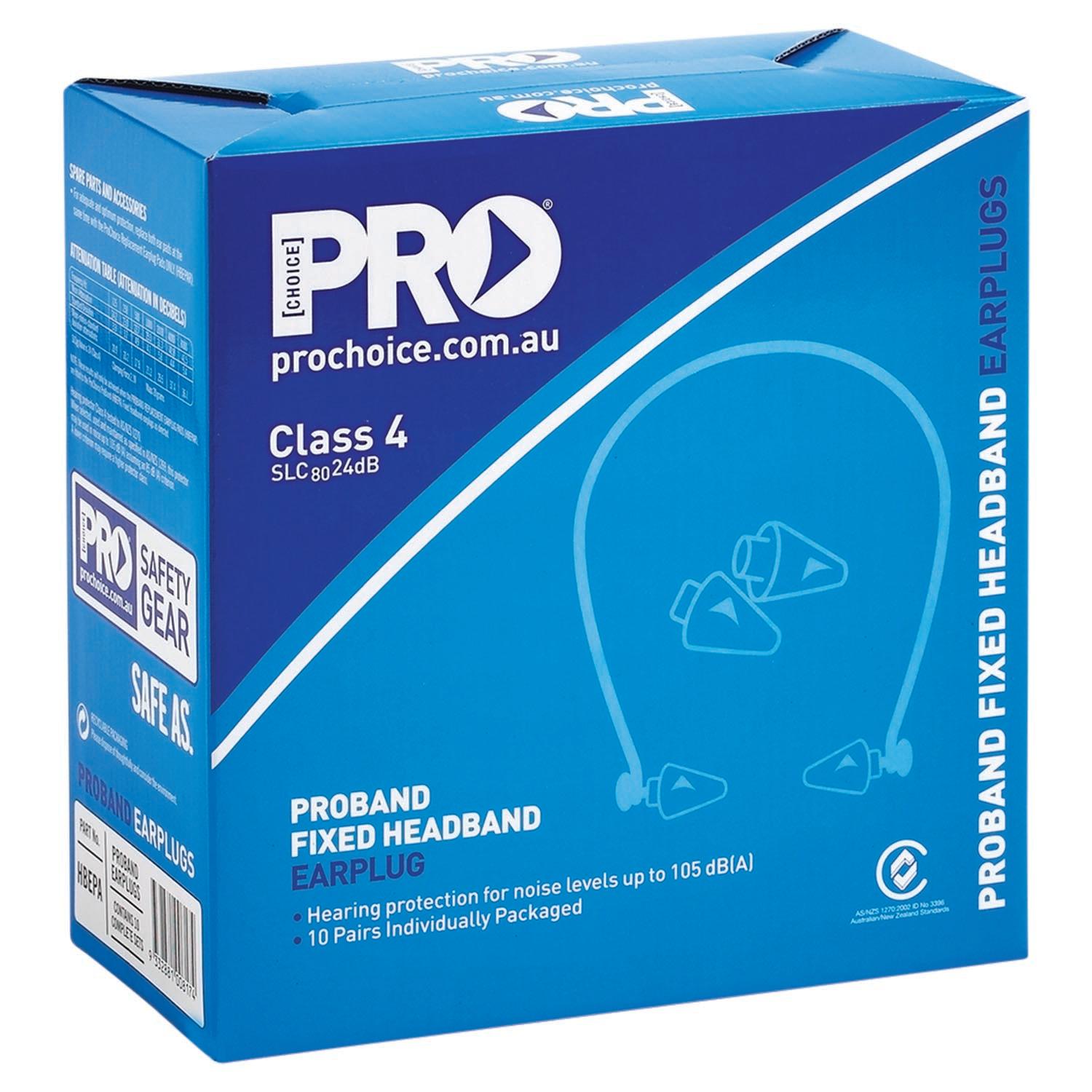 Pro Choice Proband® Fixed Headband Earplugs Class 4 -24Db_1