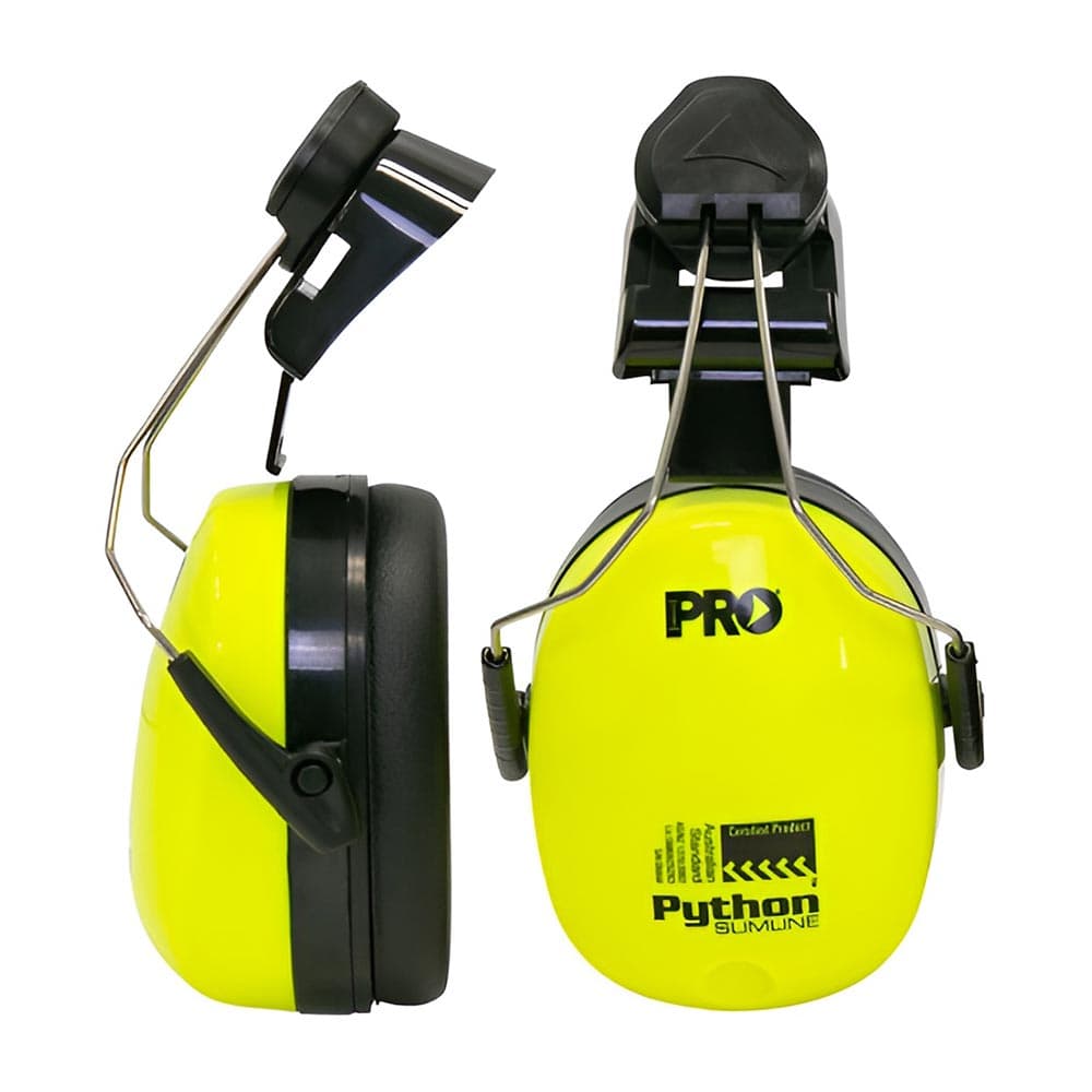 Pro Choice Python Slimline Earmuffs For Hard Hats Class 5, -31Db_0