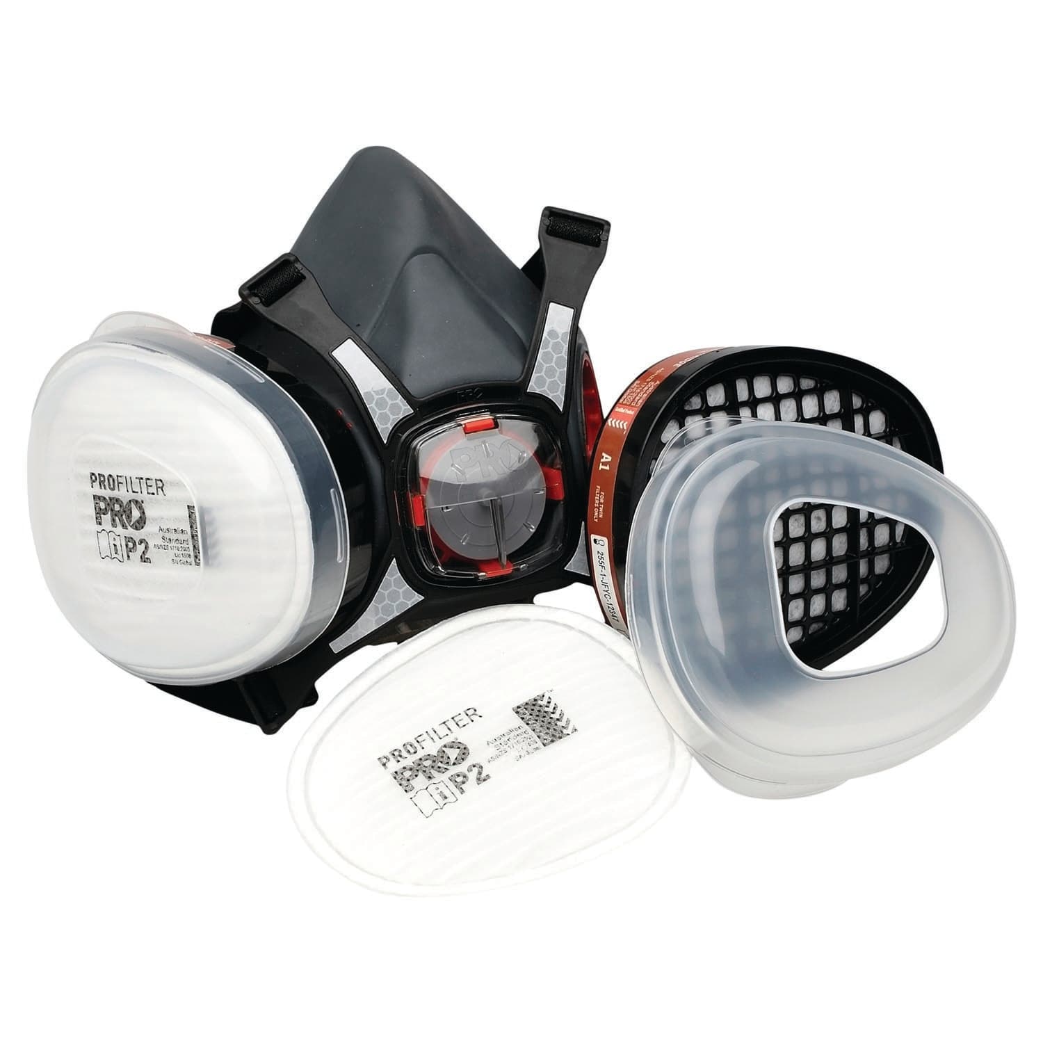 Pro Choice Assembled Half Mask With A1P2 Cartridges_1