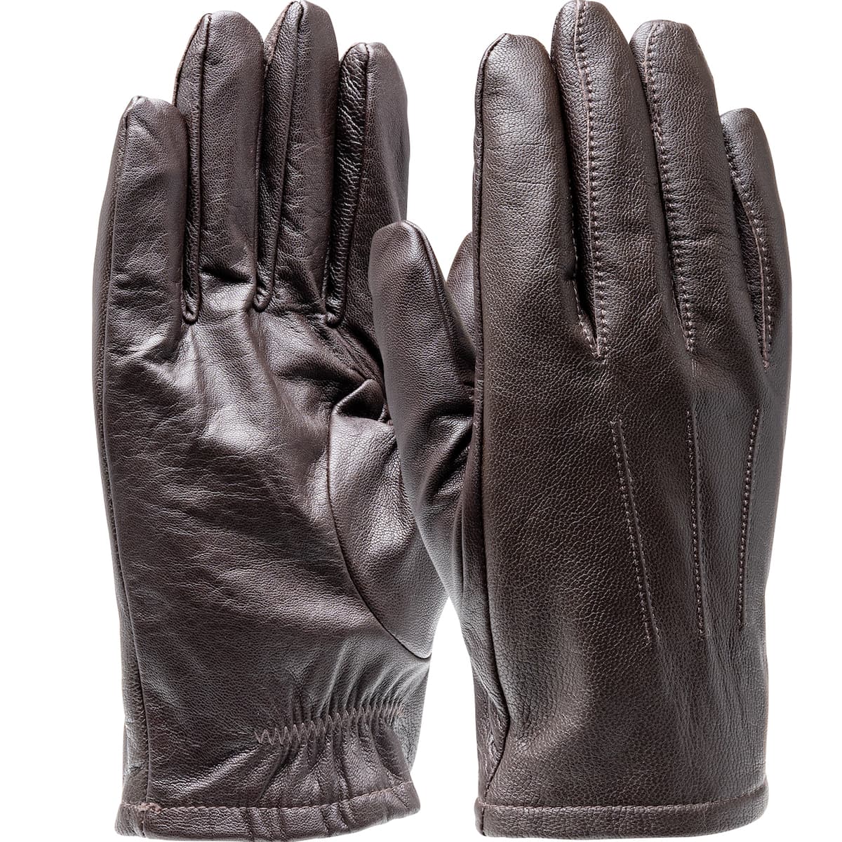 Brown Leather Dress Glove With Thinsulate Lining