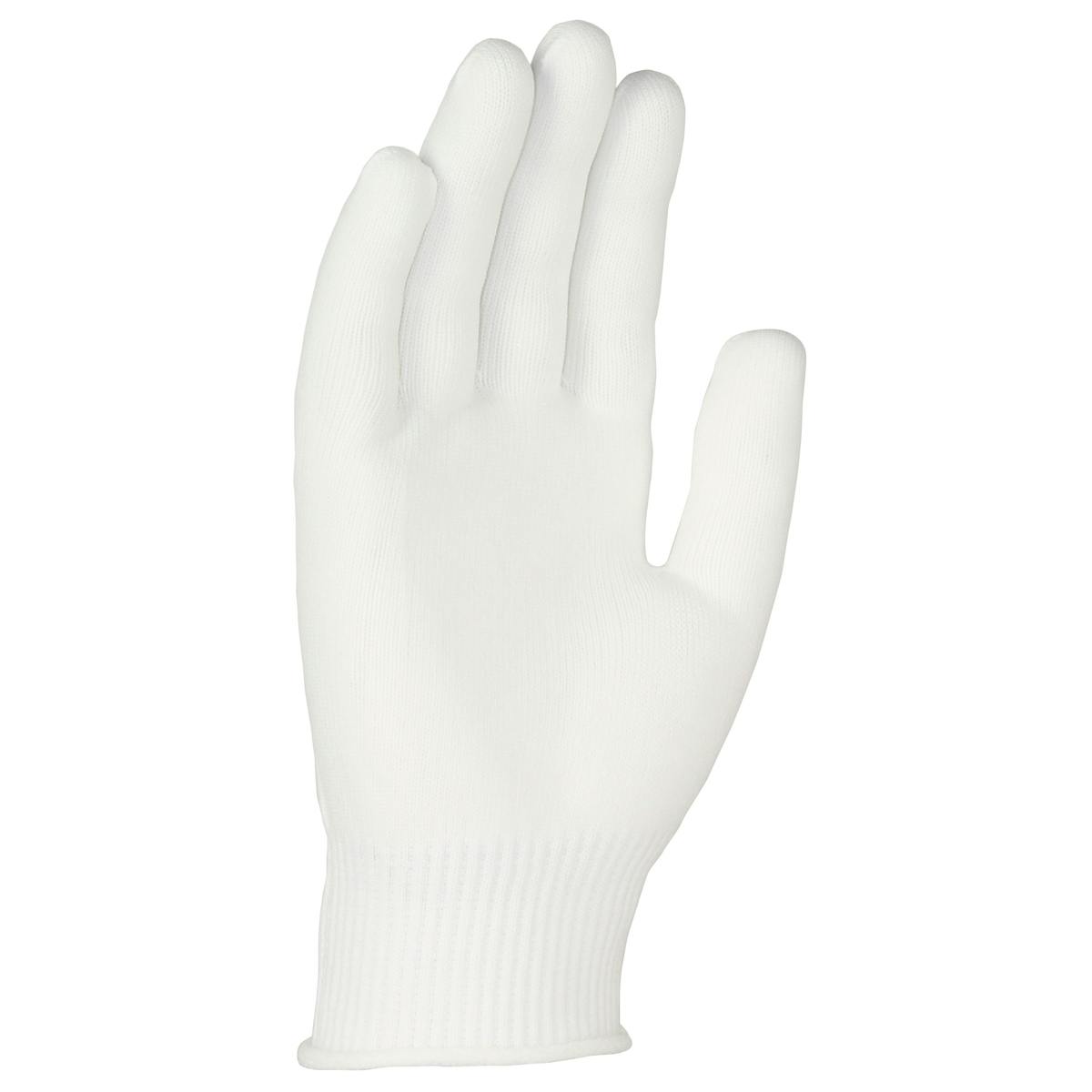 Seamless Knit Nylon Glove - Light Weight, White (M13NY) - L