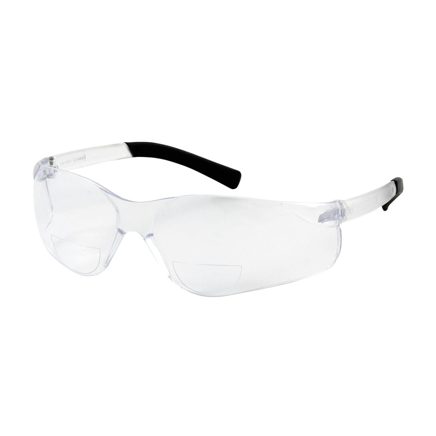 Zenon Z13R™ Rimless Safety Readers with Clear Temple, Clear Lens and Anti-Scratch Coating